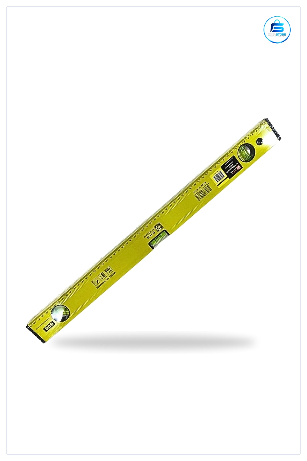 Su Terazisi 60 cm Sarı Günlük Düzey Ölçümleri İçin Hırdavat Ev Atölye Tesviye Aleti