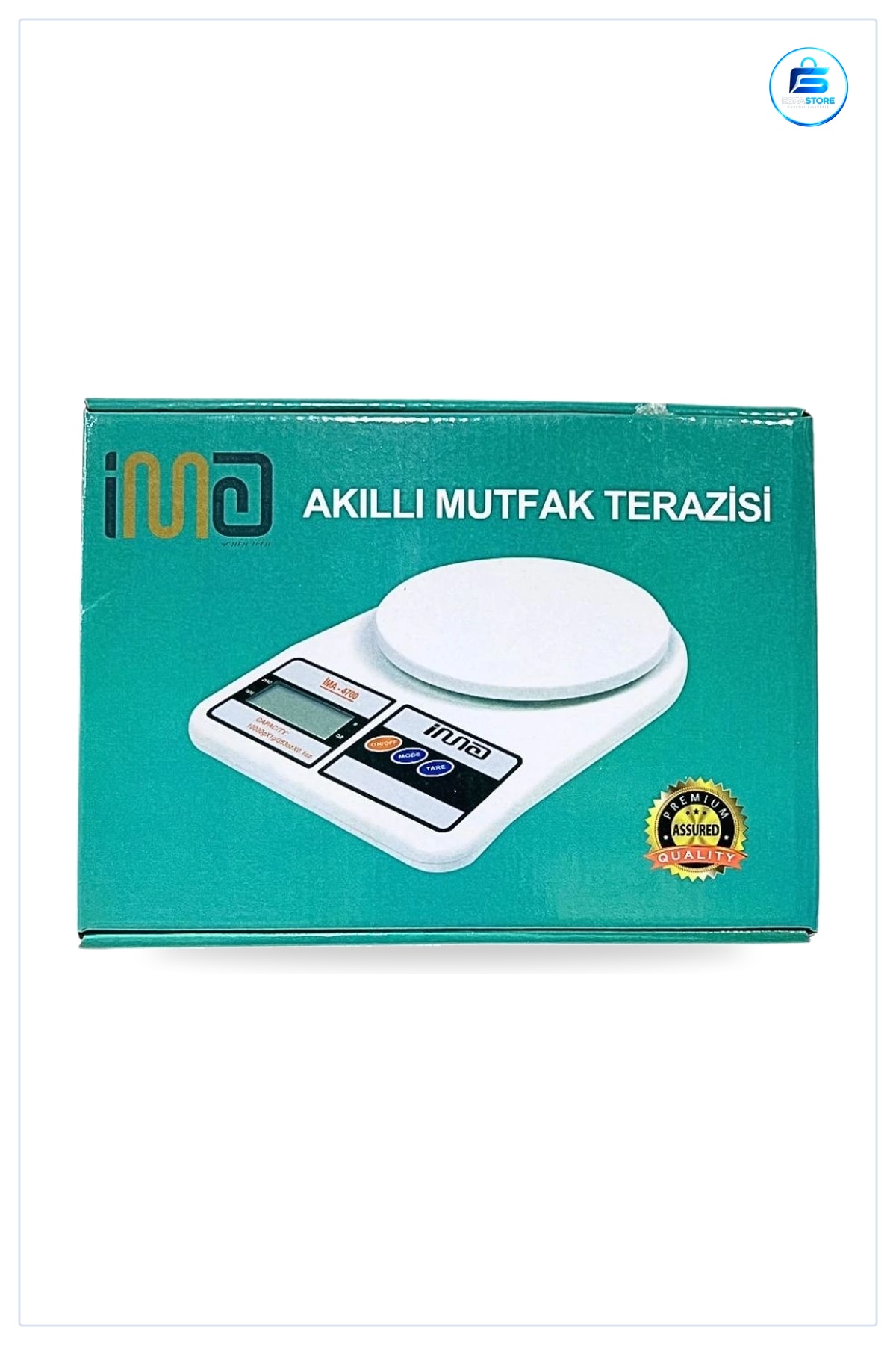 Dijital Mutfak Tartısı Akıllı Terazi Yiyecek Hazırlama Ekranlı Pratik Ölçüm Aleti