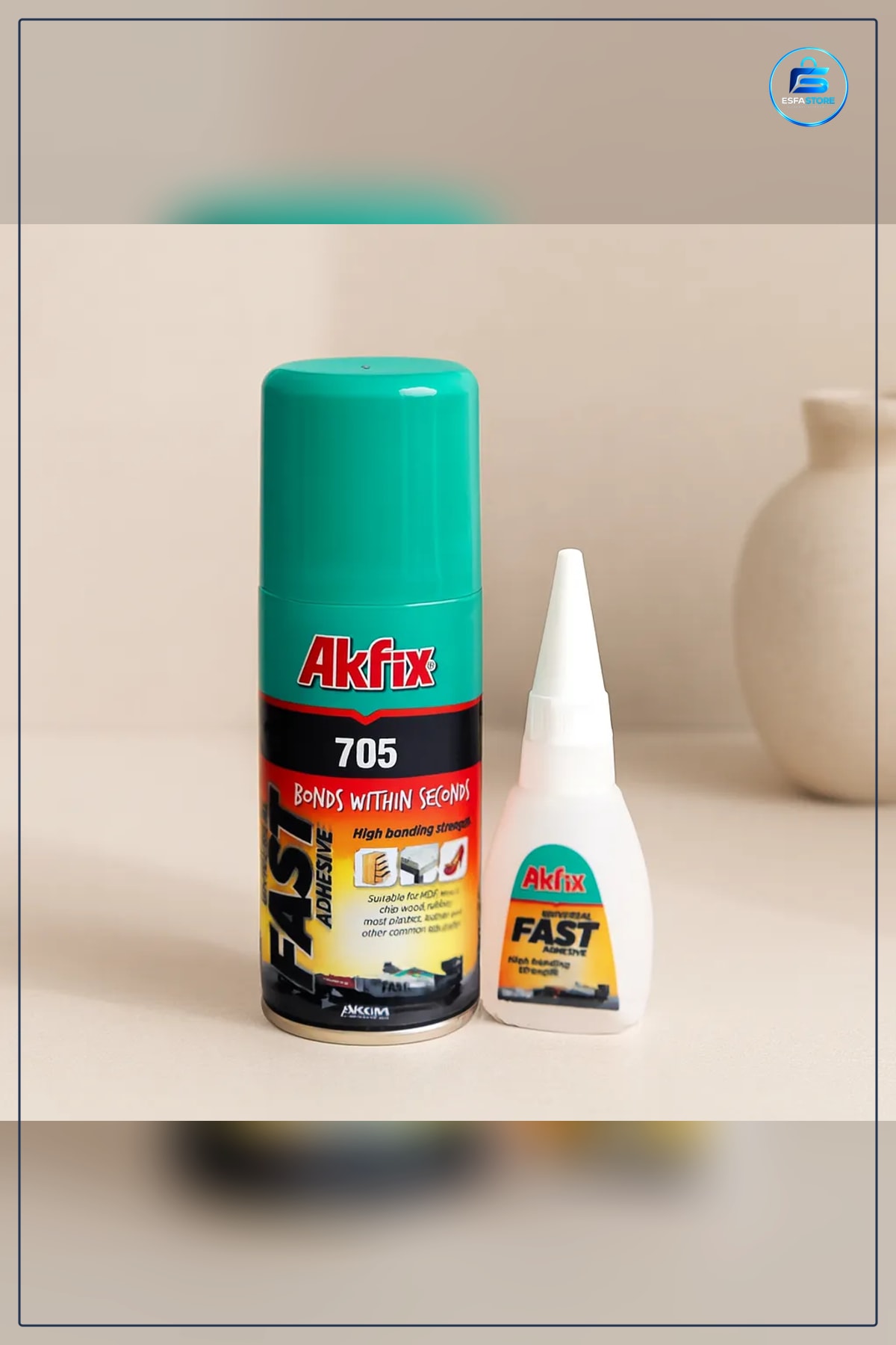 Hızlı Çok Yüzeyli Yapıştırıcı 100 ml + 25 g Ahşap Metal Mermer Plastik İçin Hobi ve Tamir