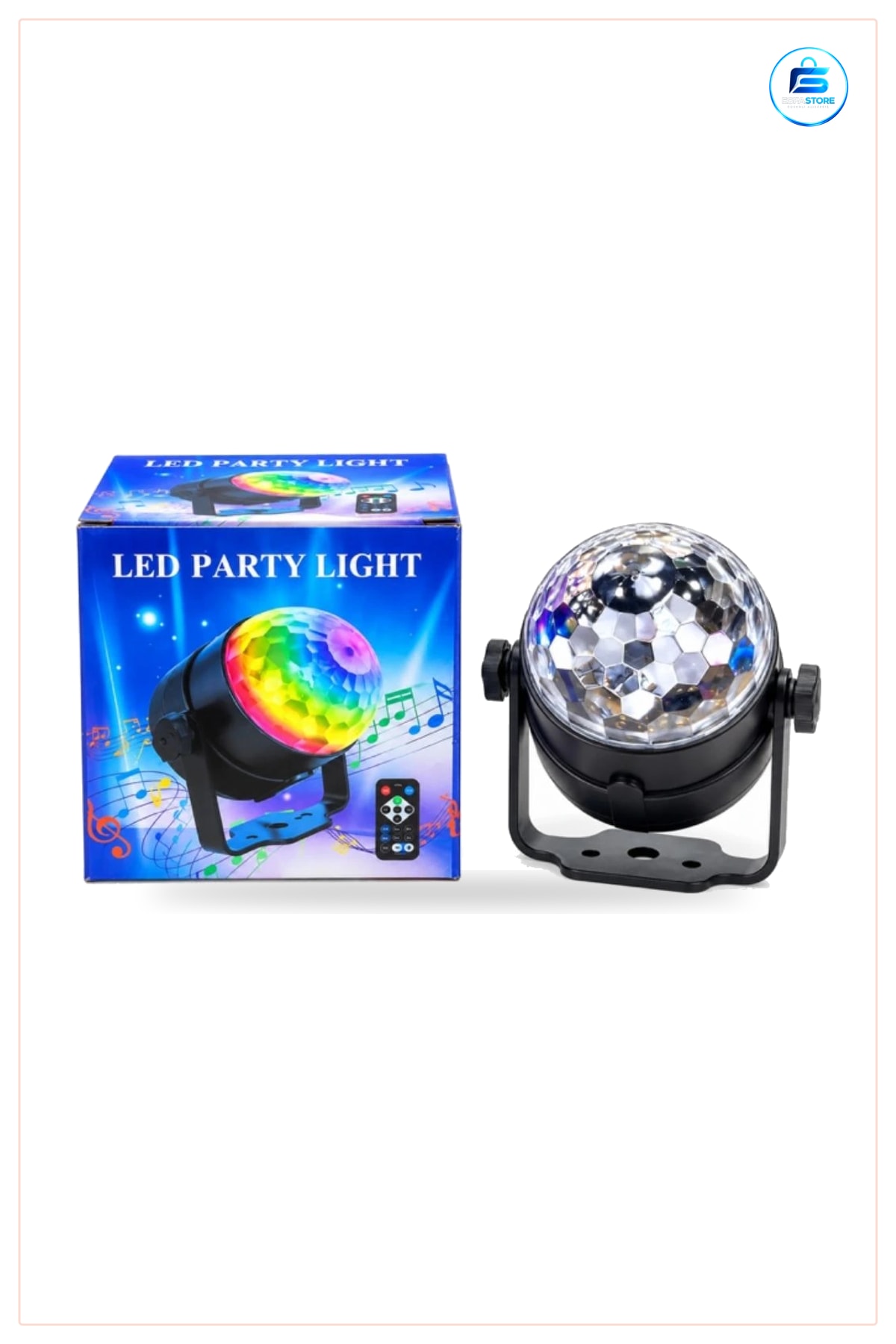 Led Işık Kumandalı Renkli Disko Işığı Parti Etkinlik Ev Dekoratif Aydınlatma Efekt