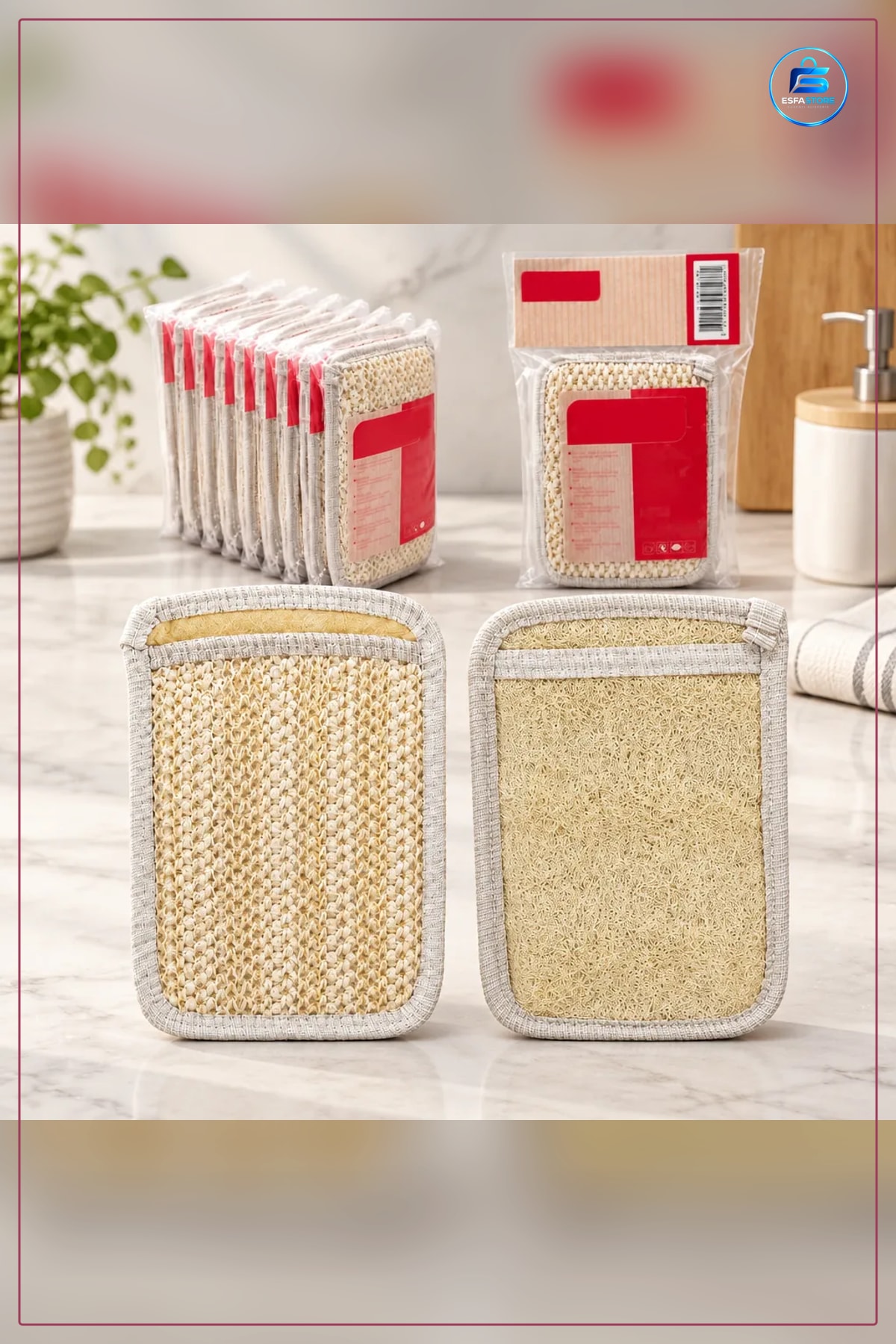 Doğal Kabak Banyo Lifi ve Süngeri Kese Eldiveni 1 Adet Duş Vücut Temizliğinde Günlük Kullanım
