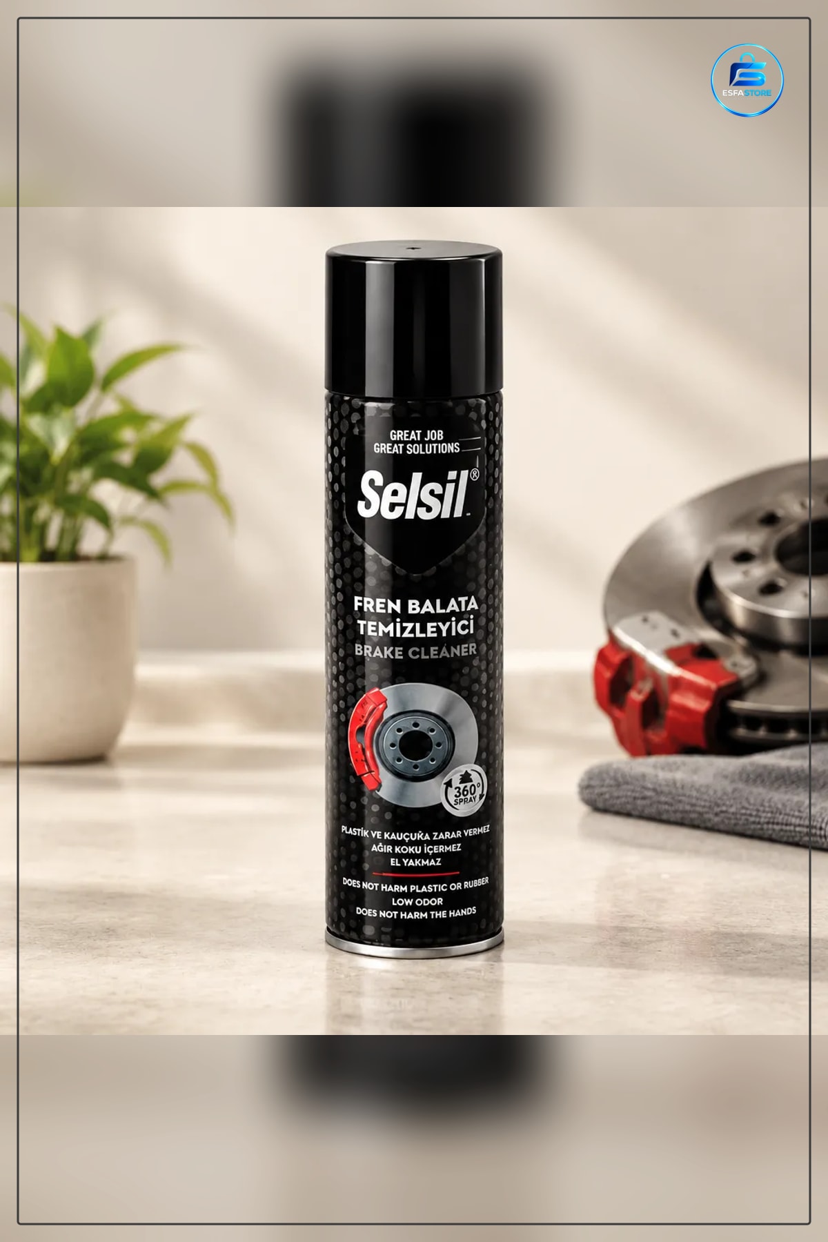 Fren Balata Temizleme Spreyi 500 ml Araç Bakım Oto Temizleyici Sprey Yağ Giderici