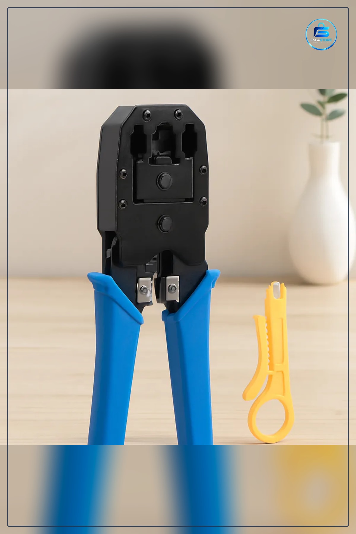 Krimp Pense RJ45 CAT5 3 in 1 Kesme Soyma Krimpleme Ethernet Kablo Konektör Ev Ofis Kurulum
