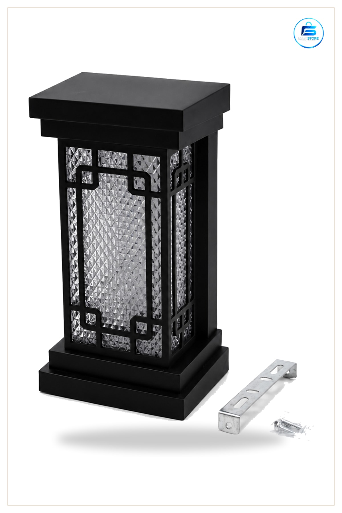 Aplik Duvar Lambaı LED 22W IP66. Saat Dış Mekan Cam Difüzörlü Bahçe Aydınlatma Kullanışlı