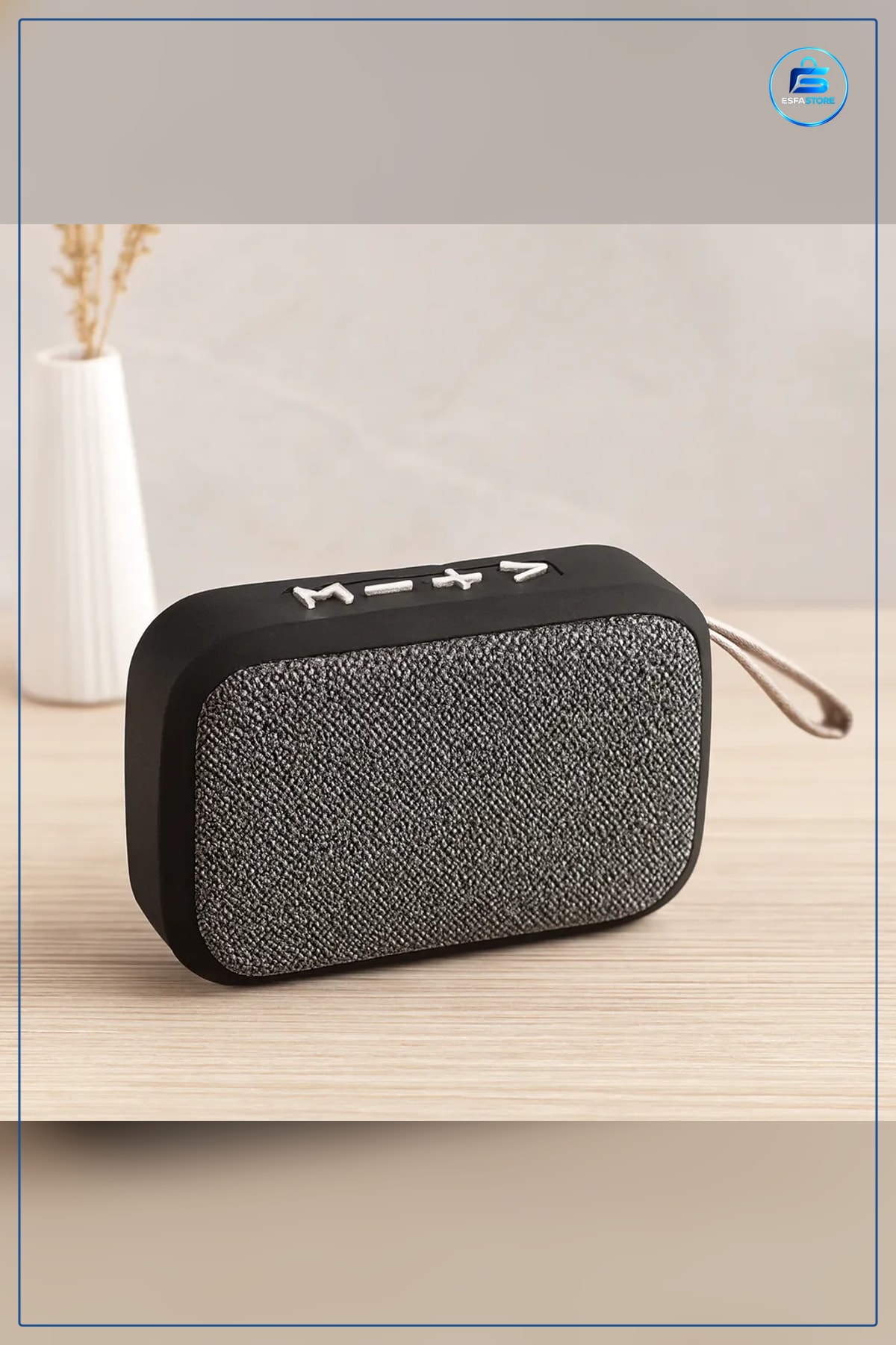 Bluetooth Hoparlör Taşınabilir Mini Kablosuz Mikrofonlu SD Kartlı USB Şarjlı 3W Seyahat Ev Ofis Ses