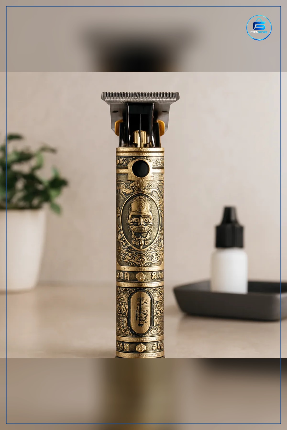 Saç Sakal Traş Makinesi USB Şarjlı T Bıçak Komple Metal Gövdeli Profesyonel Kişisel Bakım