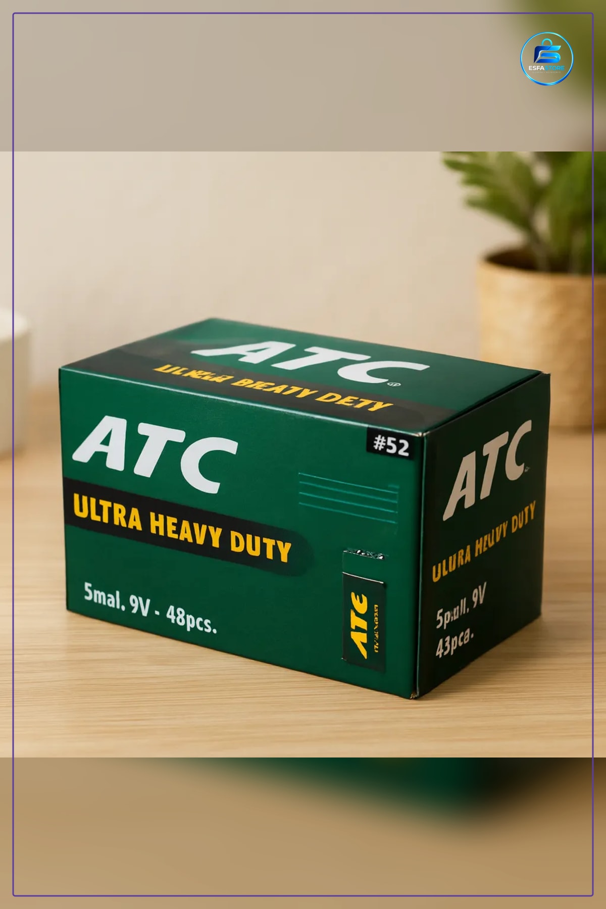9V Pil 10 Adet Uzun Ömürlü İstikrarlı Güç Kaynağı Duman Dedektörü ve Multimetre İçin Uyumlu