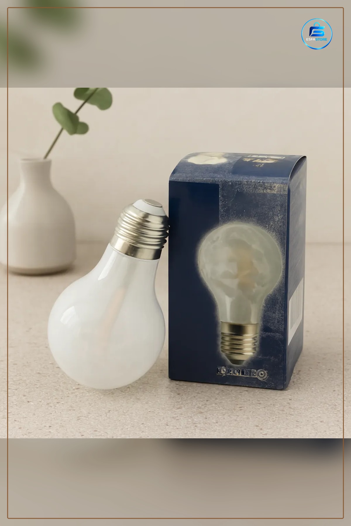 LED Ampul E27 4W 2200K Lümen Filament Rustik Kırılmaz Plastik Cam Secıak Işık Kullanışlı