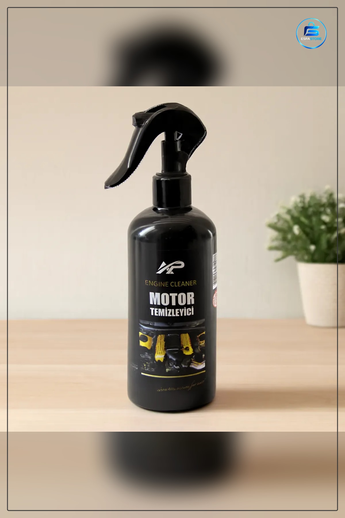 Oto Motor Temizleyici Sprey 400 ml Yağ Kir Gres Zift Lekesi Çözücü Araç Bakım Temizlik