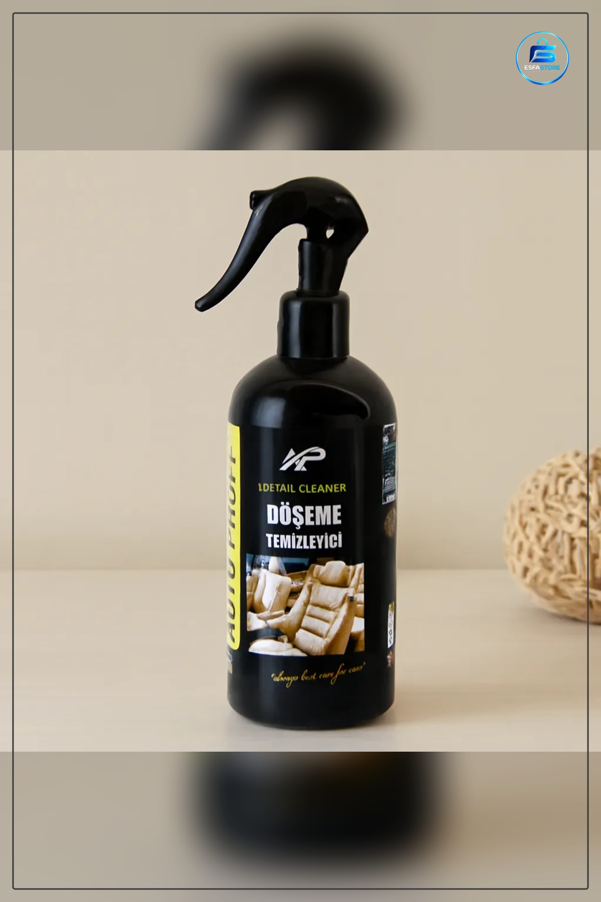 Oto Döşeme Temizleyici Sprey 400 ml Kumaş Koltuk Halı Tekstil Leke Çıkarıcı Araç İçi Bakım