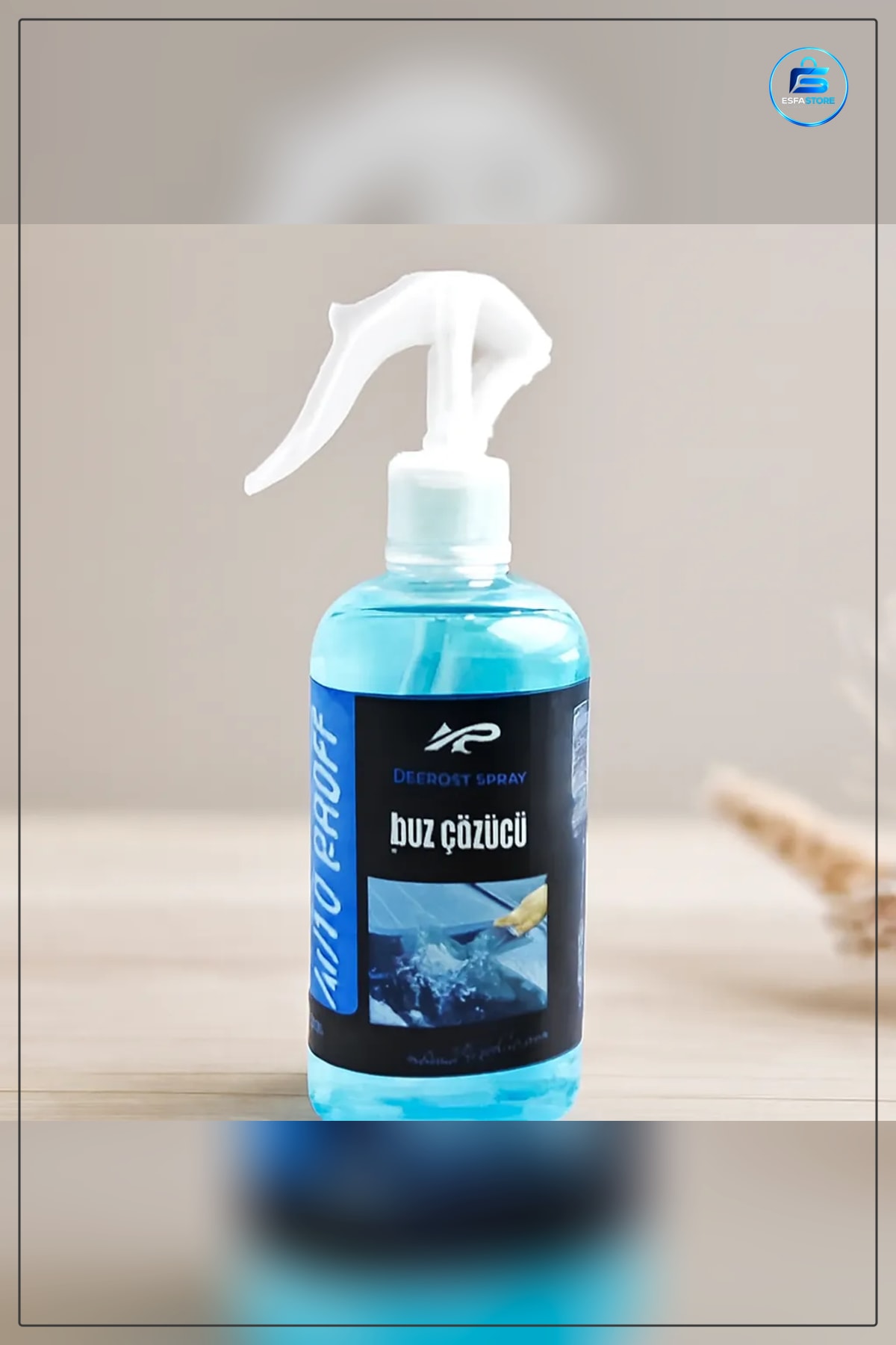 Buz Çözücü Sprey 400 ml Buzlanma Önleyici Ön Cam Ayna Kapı Kilidi Araç Kış Ürünü