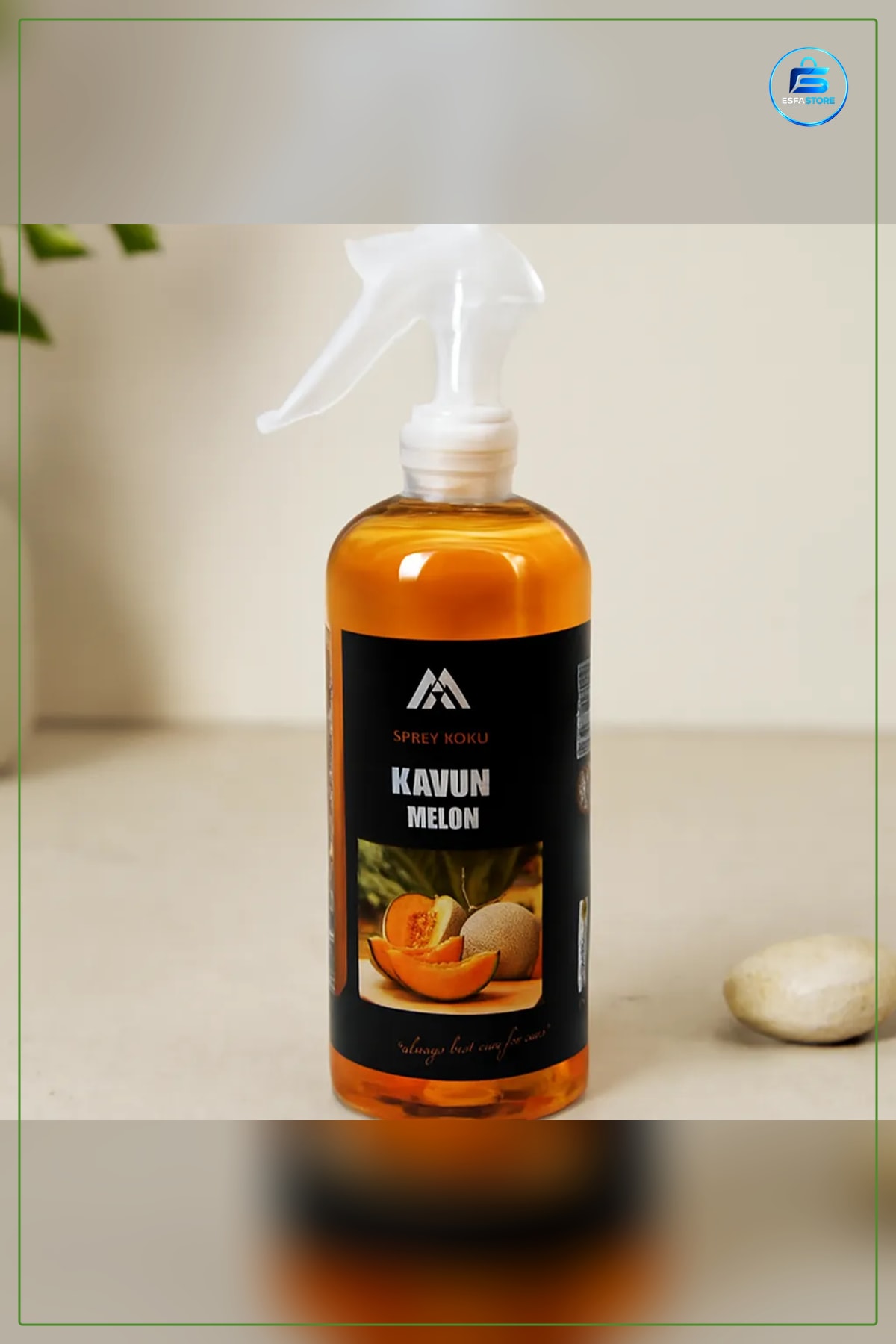Oda Spreyi 400 ml Kavun Melon Koku Giderici ve Hava Temizleyici Ferahlatıcı Ev Ofis Araç