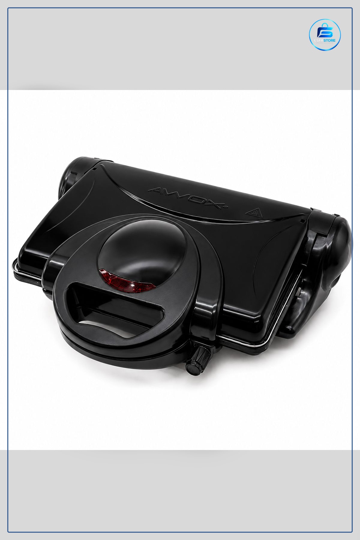 Tost Makinesi 8 Dilim 1800W ° Açılır ızgara 6 Kademe Isı Teflon Kaplama Elektrikli