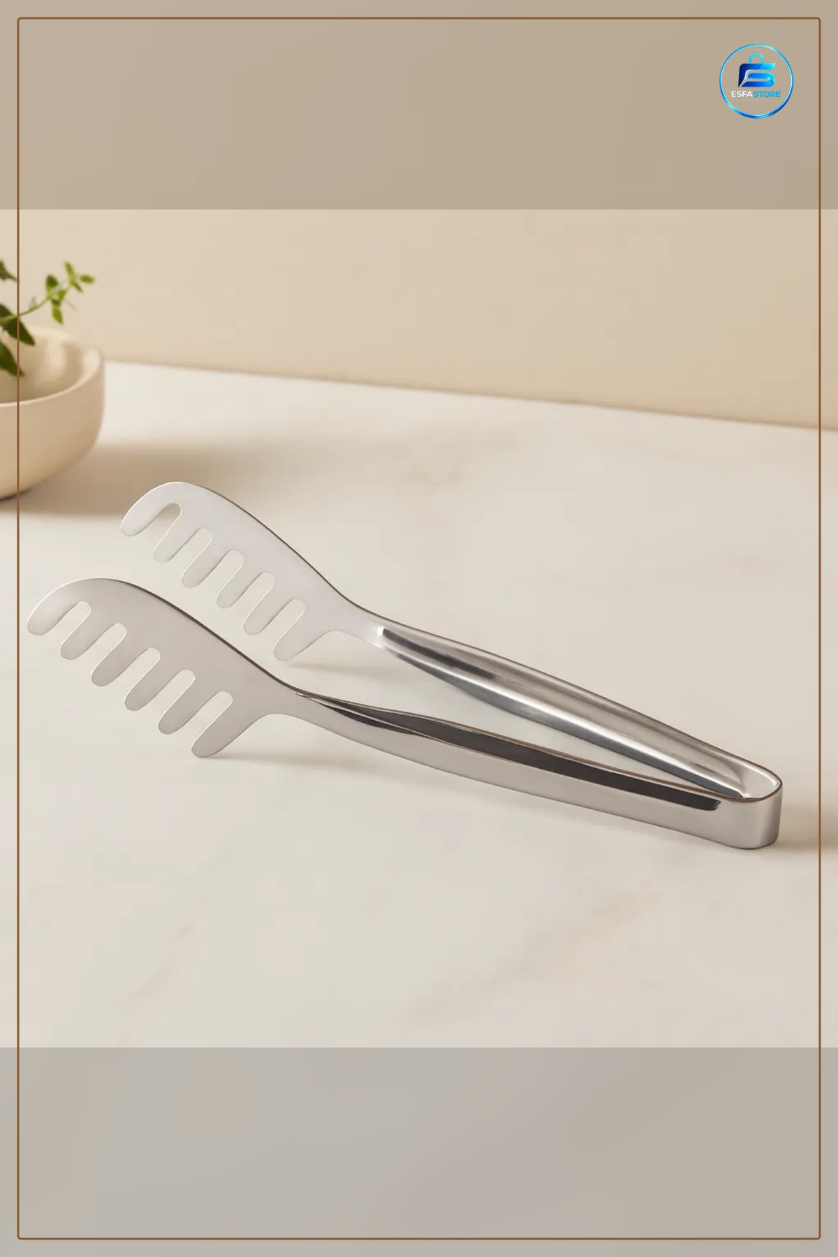 Lüks Makarna Maşası Paslanmaz Çelik Spatula Mutfak Servis Aracı Yemek Hazırlık Gümüş Renk