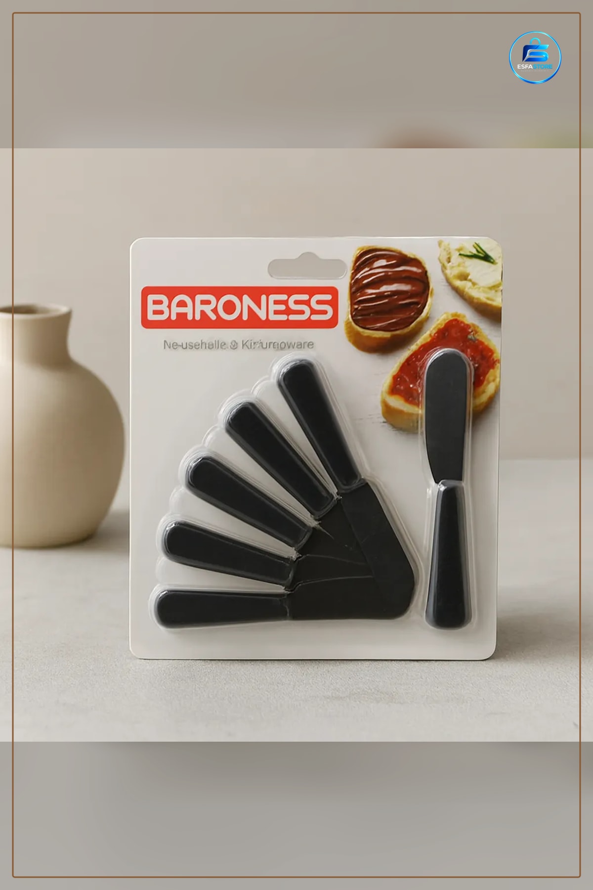 Kahvaltı Takımı 6 Parça Tereyağı Yayma Bıçağı Seti 11 cm Mutfak Sofra Servis Kullanışlı Pratik