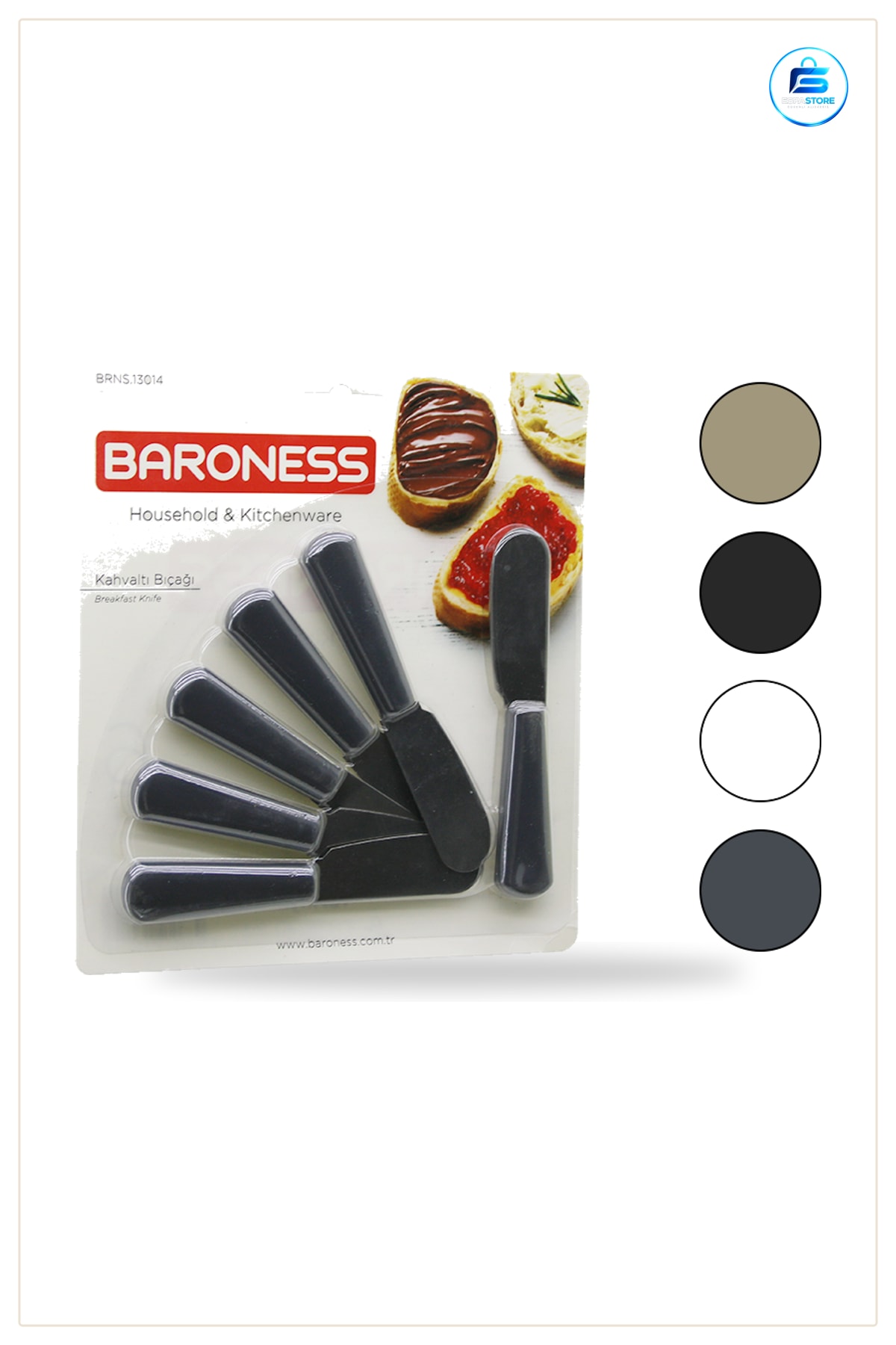 Kahvaltı Takımı 6 Parça Tereyağı Yayma Bıçağı Seti 11 cm Mutfak Sofra Servis Kullanışlı Pratik
