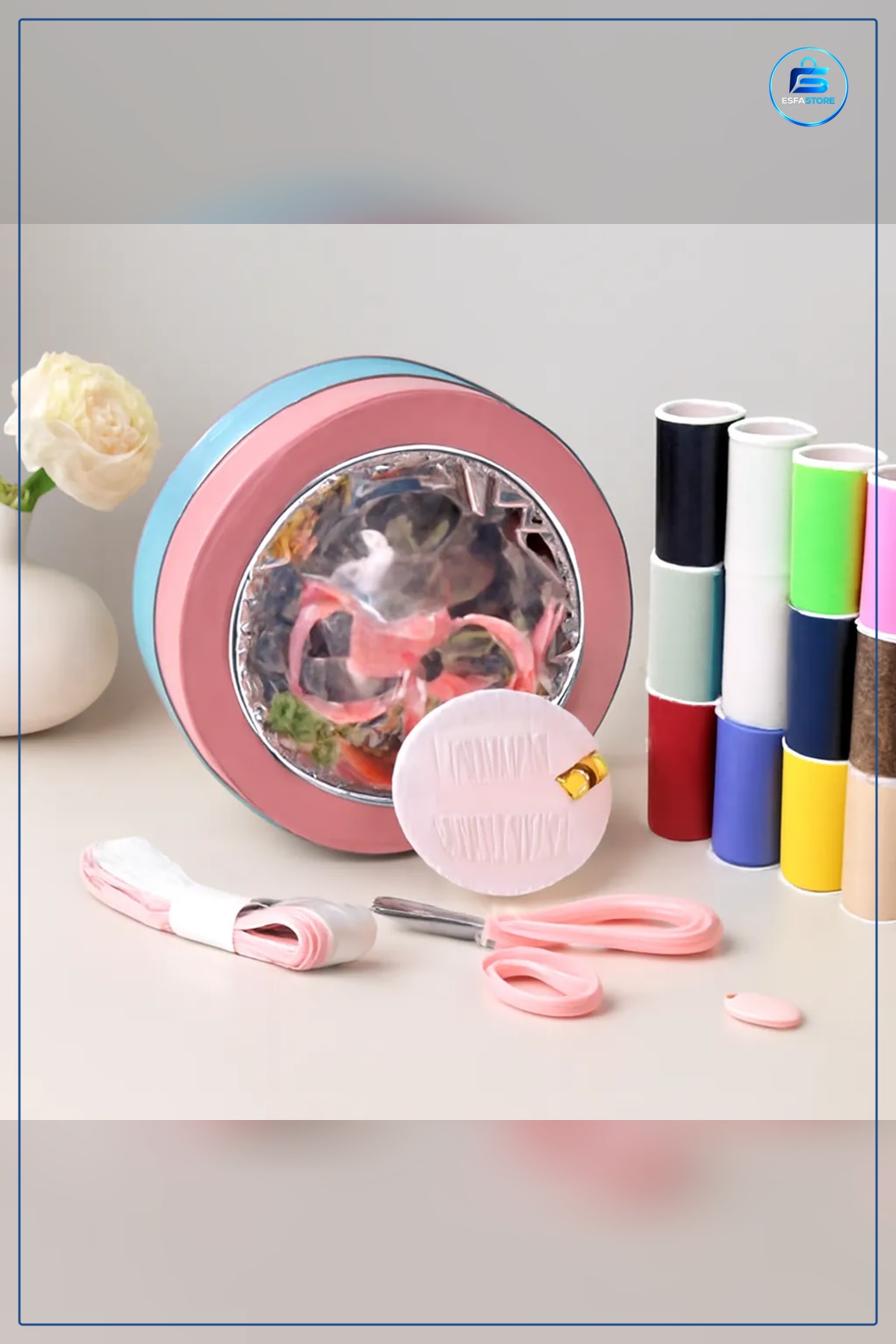 Dikiş Makinesi Aksesuarı Metal Kutulu Set İplik Mezura Tekstil Makası İğne Yüzük Seyahat