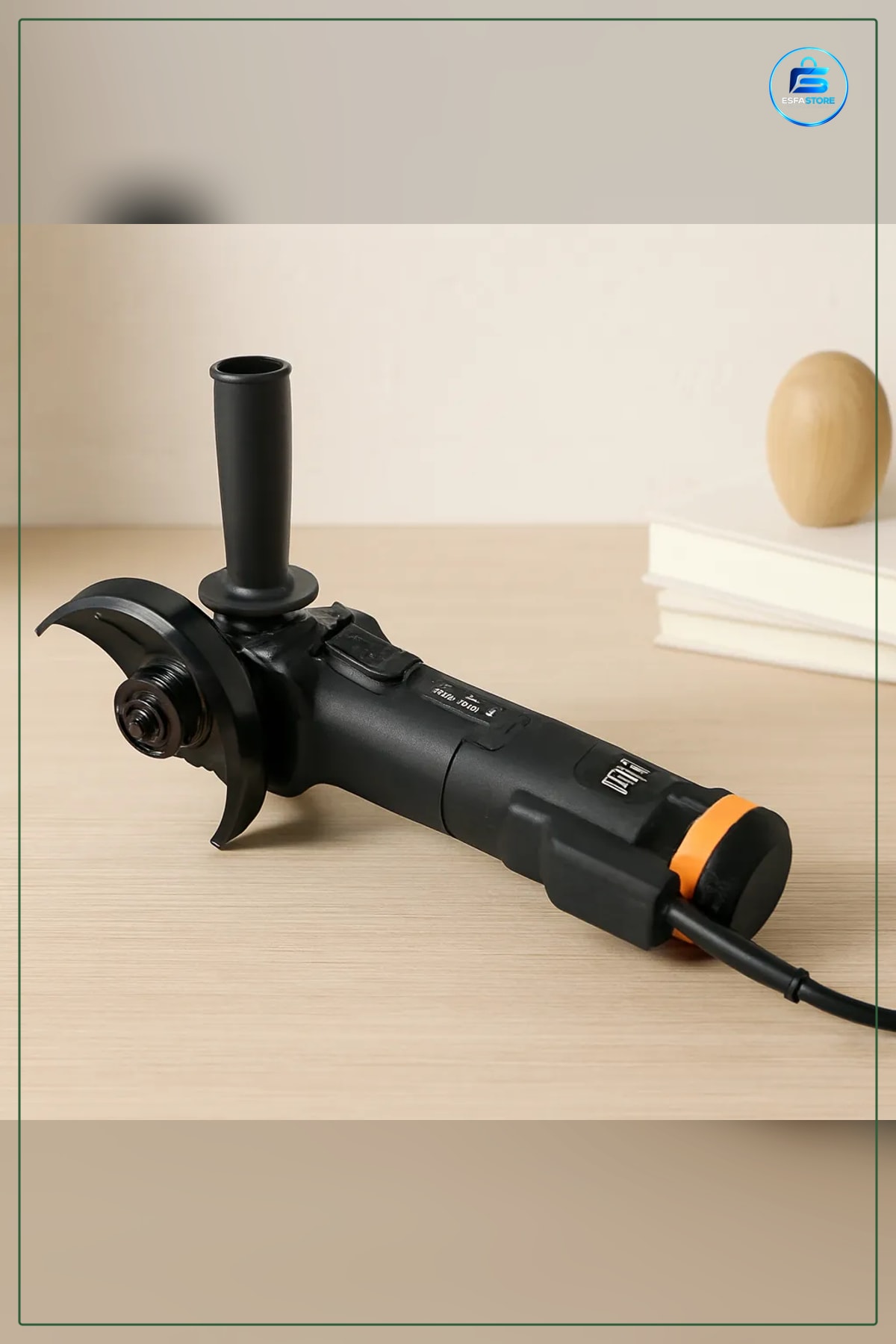 Taşlama Makinesi 1200 W 125 mm rpm Açılı Avuç Kesme Parlatma Metal Beton Taş Seramik