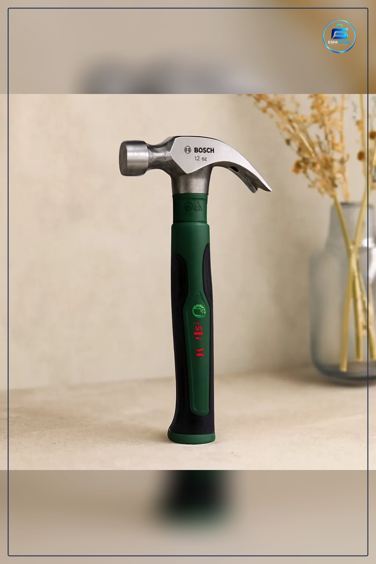 Orta Çatal Çekiç oz 24 cm Ergonomik Yumuşak Sap Ağızlı Çelik Kafa Çivi Sökme Marangoz Tamir