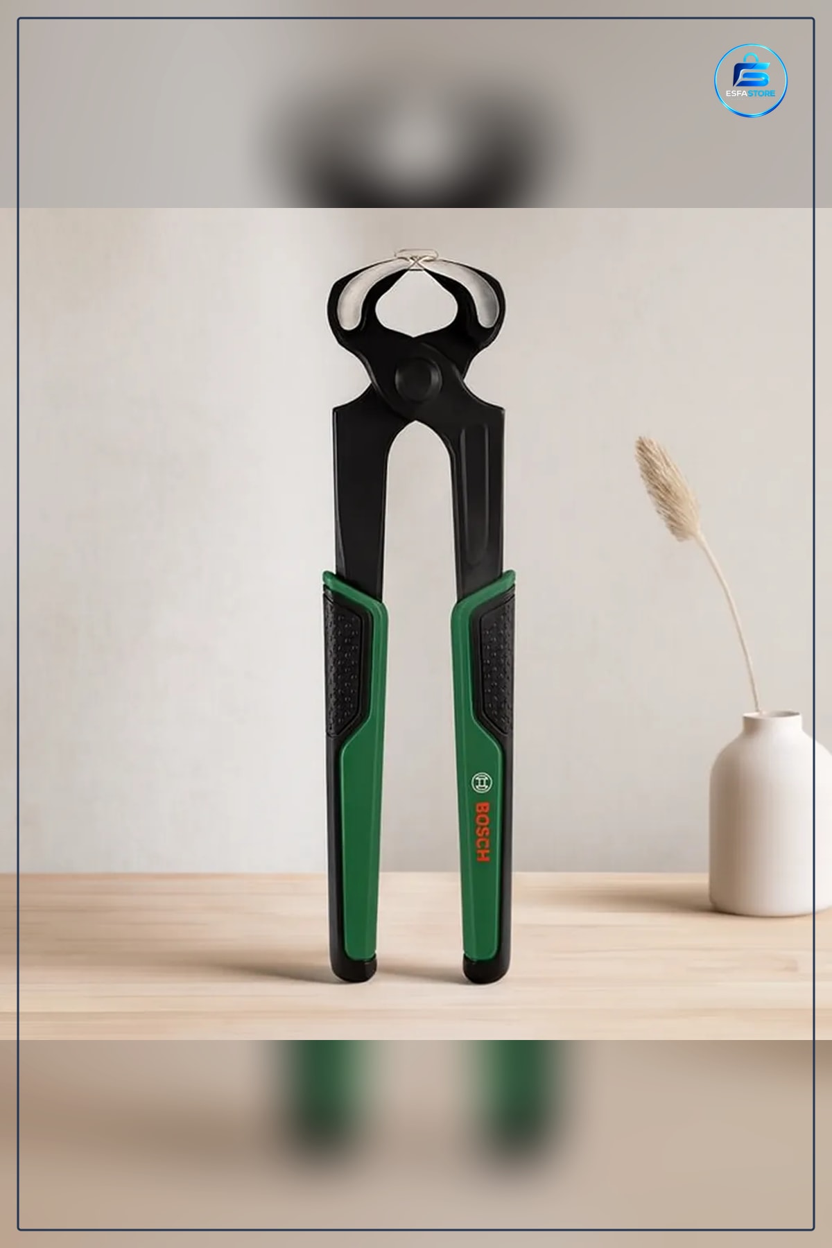 Marangoz Kerpeteni 200 mm Ergonomik Yumuşak Sap Kesici Çivi Çekme Ahşap Tel Kesme Atölye