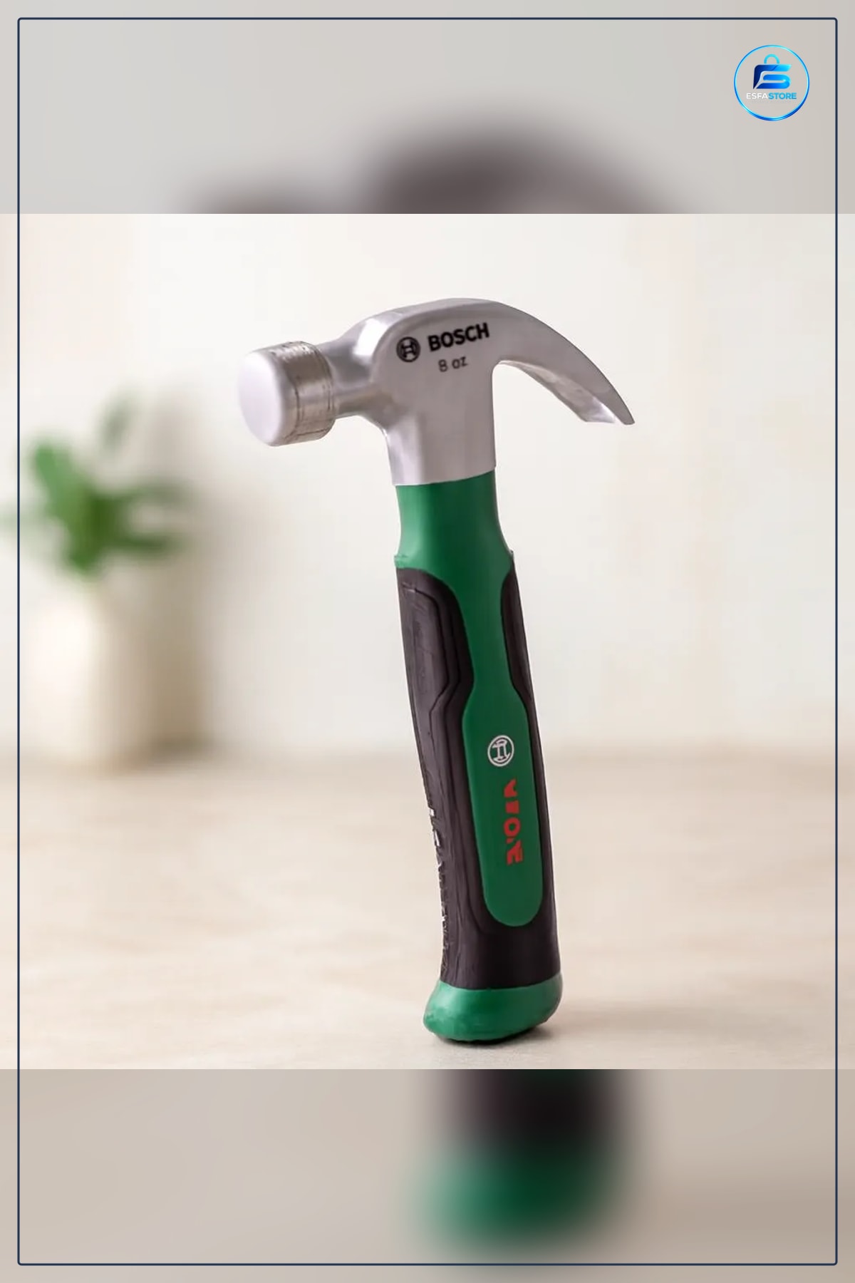 Çekiç Kısa Çatal Ağızlı 8 oz 16 cm Ergonomik Yumuşak Sap Htaş Marangozluk Montaj Tamir
