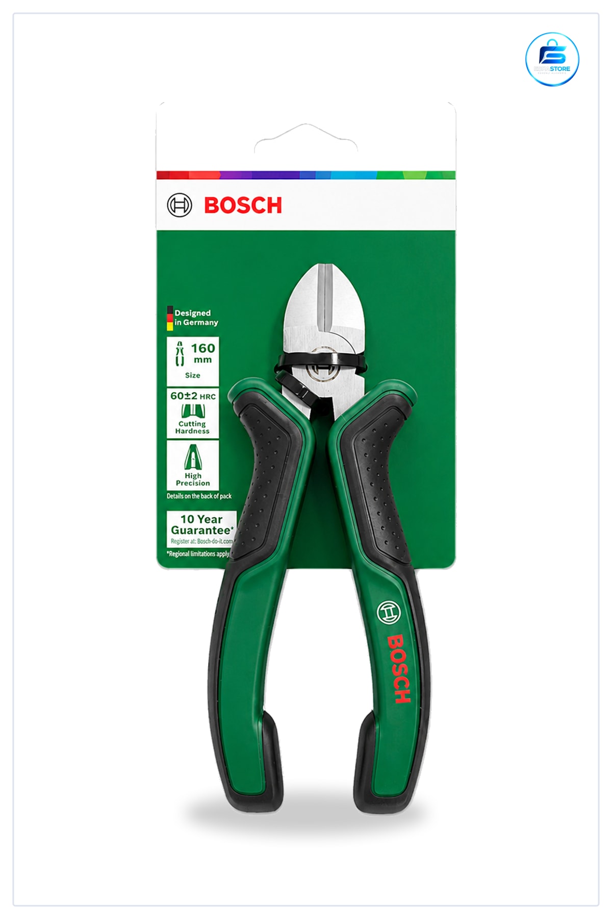 Yan Keski 160 mm Ergonomik Sap Alışımlı Çelik Hassas Kesici Pense Atölye Ev Tamiratı Kaymaz