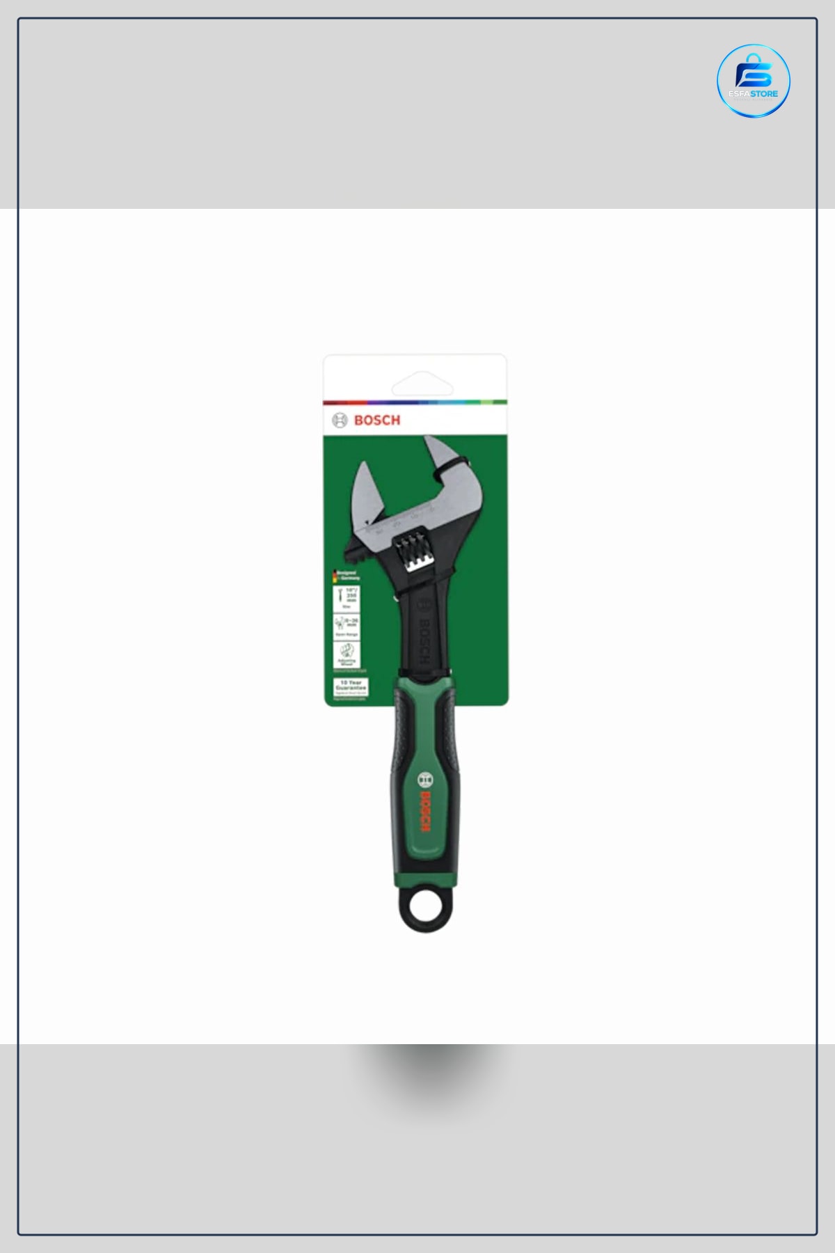 İngiliz Anahtar ve Kurbağacık 10 inç 250 mm 6 Parça Set Krom Vanadyum Çelik Ayarlanabilir Hırdavat