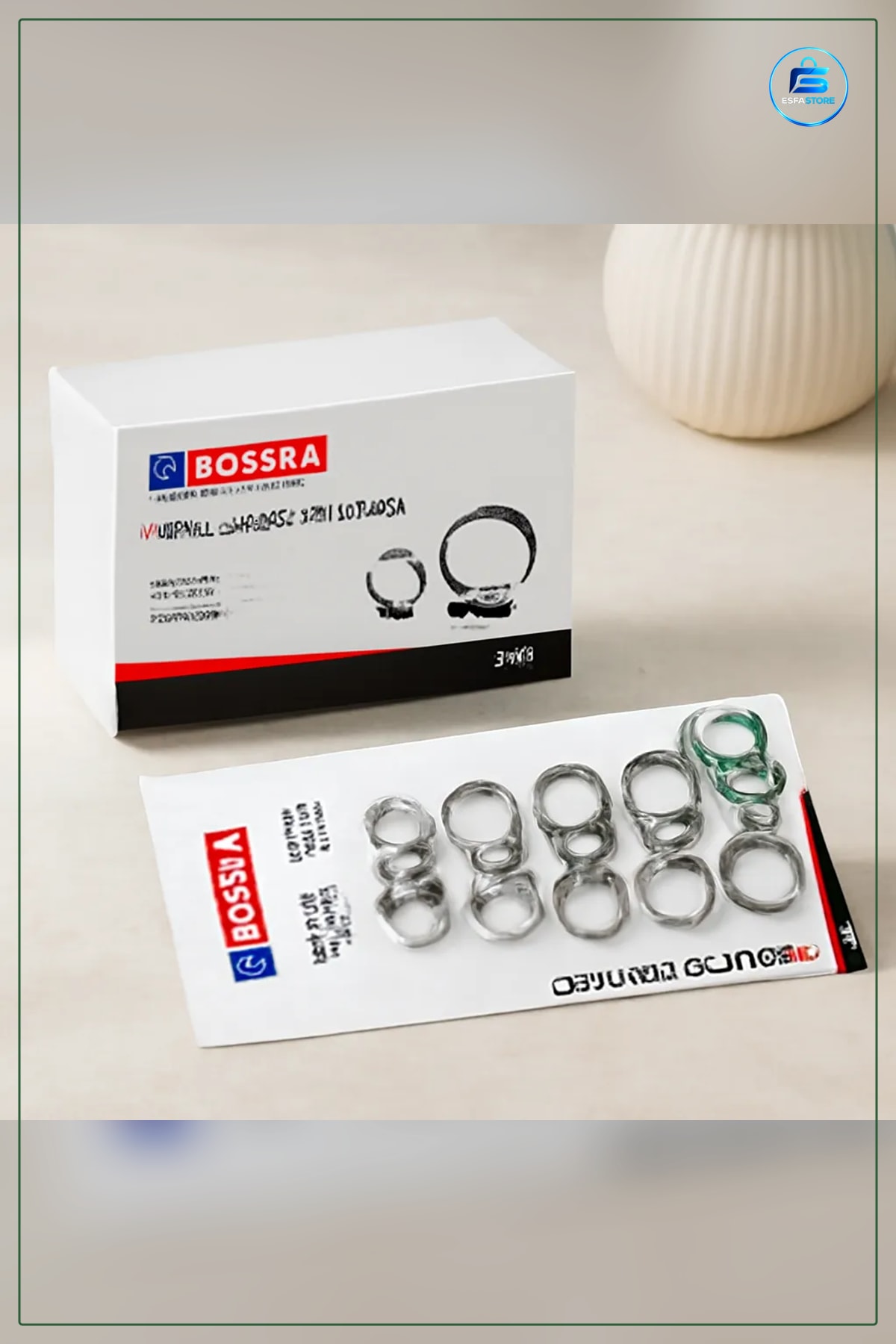 Metal Hortum Kelepçesi Seti 10 Parça 8-27 mm Paslanmaz Çelik Ayarlanabilir Bahçe Bağlantı Tesisat
