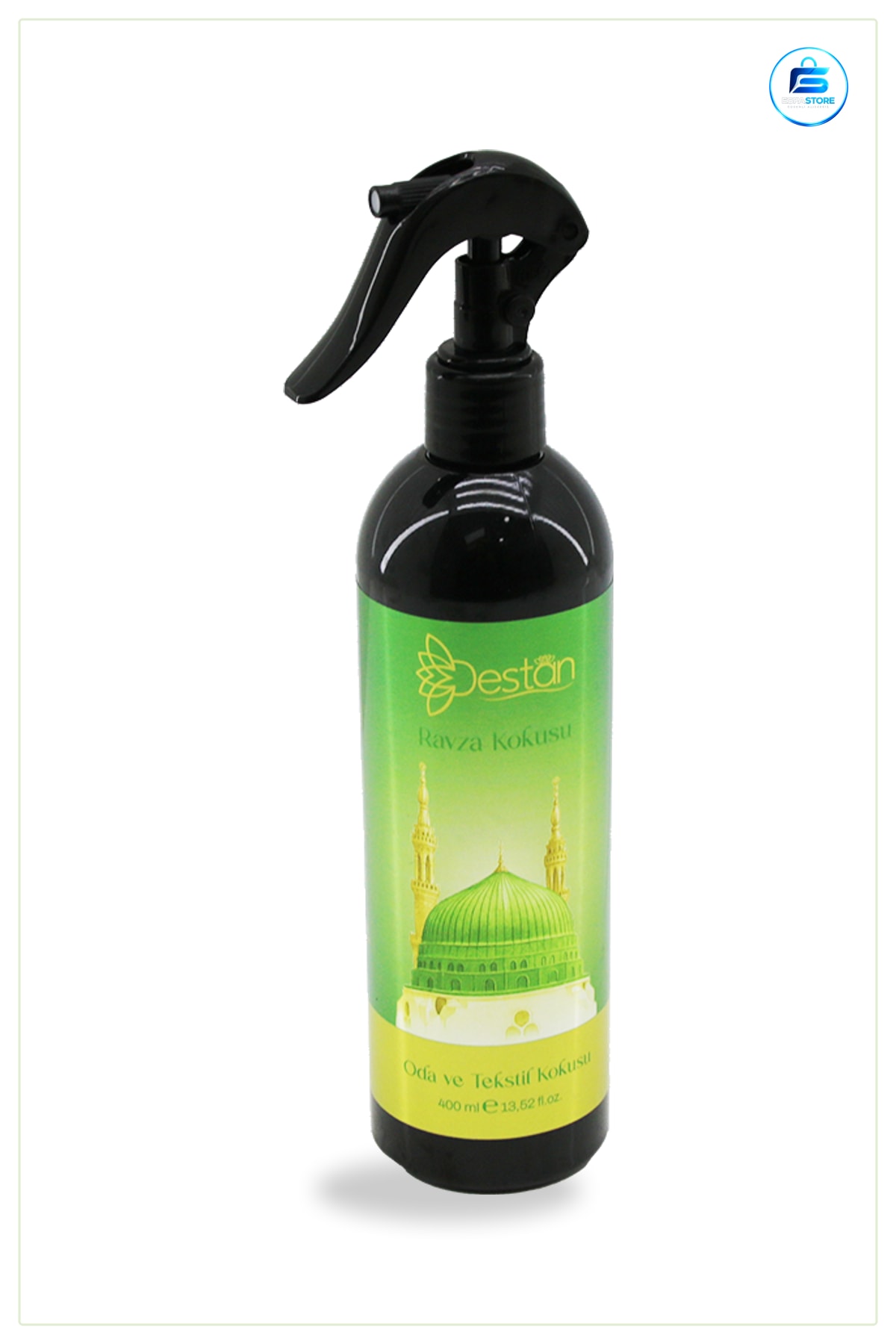 Oda Ortam Koku Spreyi 400 ml Ravza Medine Parfüm Ev Ofis Araç Salon Ferahlatıcı Kullanışlı