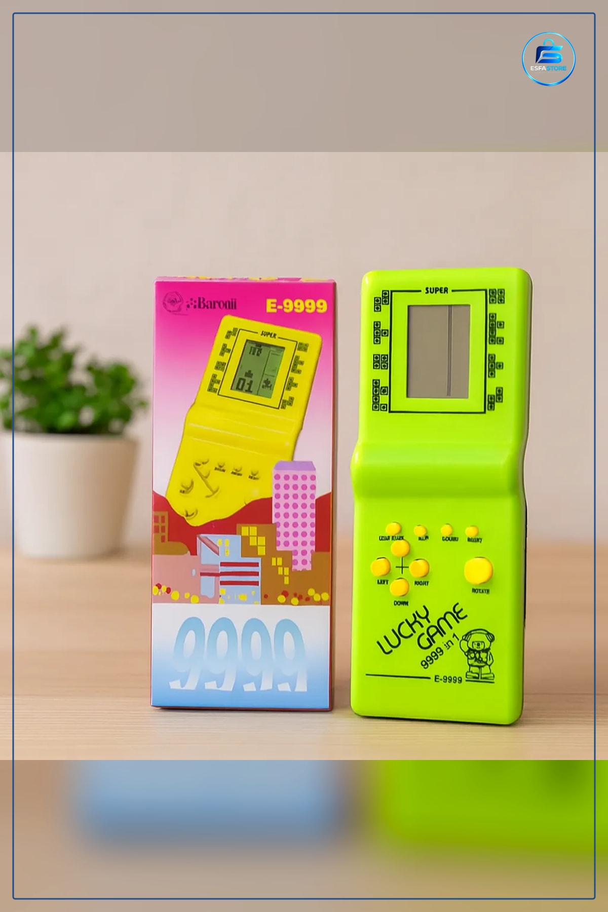 Tetris Pilli Elektronik El Oyun Konsolu Taşınabilir Retro Klasik Çocuk Eğlence Hediye