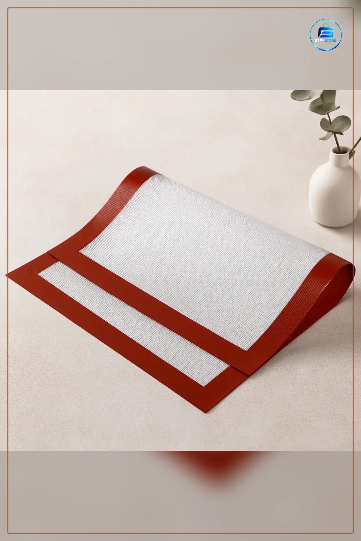 Silikon Fırın Pişirme Matı 30x40 cm Yapışmaz Gıda Sınıfı Kek Kalıbı Hamur Açma Mutfak