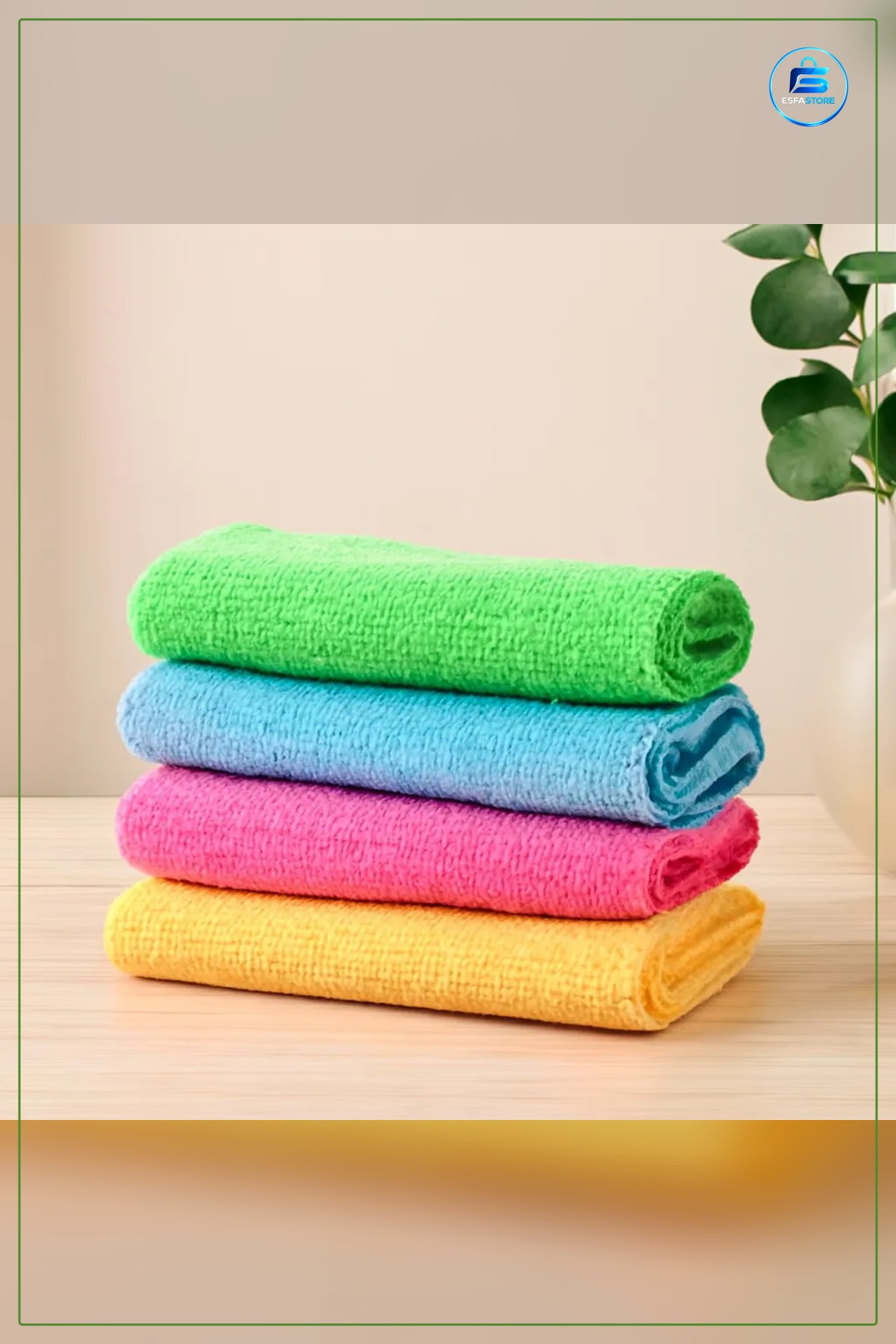 Mikrofiber Temizlik Bezi Çiziksiz Yüksek Emicilik Cam Mutfak Banyo Araç Yüzey Hızlı Kuruma