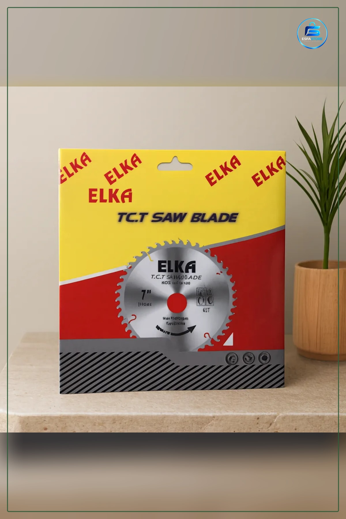 Daire Testere Bıçağı TCT 180 mm 40T 22.23 Ağaç Sunta Kesim 7 inç Kontrplak Laminat