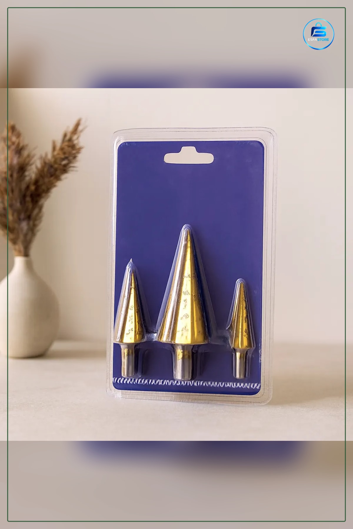 HSS Kademeli Matkap Ucu Seti 3 Parça 4 ila 12 mm 20 32 Metal Sac Delme Kullanışlı