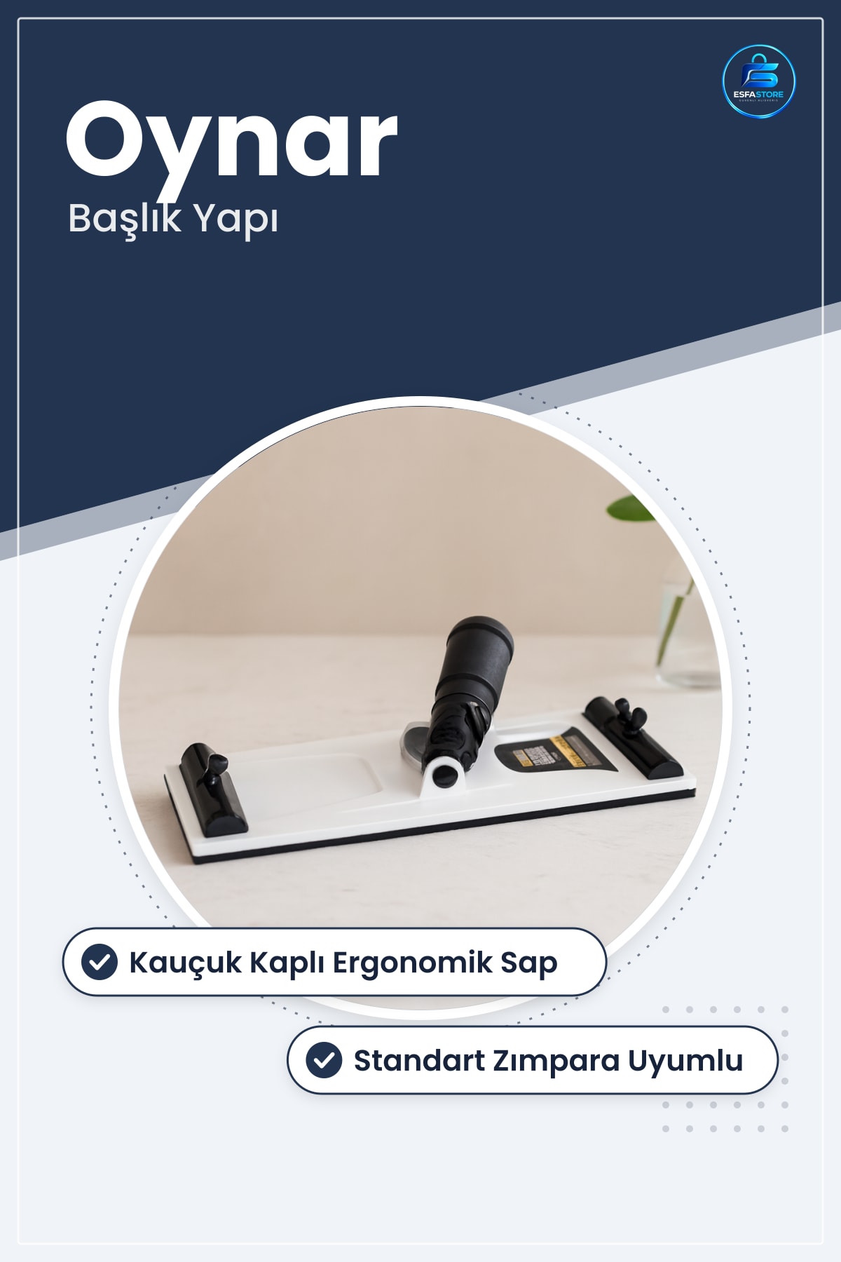 Oynar Saplı Zımpara Malaı Kauçuk Sap Plastik Gövde Ahşap Mobilya Vernik Öncesi Yüzey Hazırlık