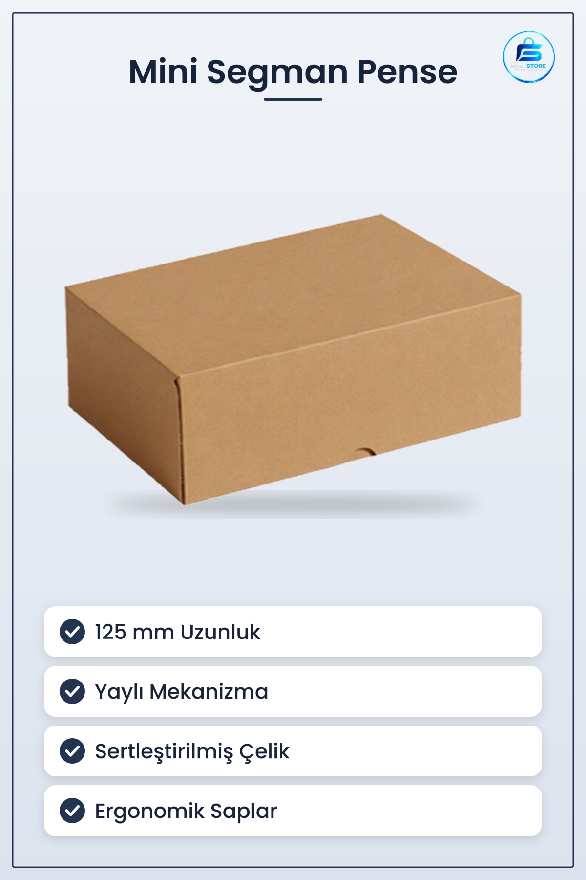 Mini Segman Pense 125 mm Yaylı Hassas Uç Ergonomik Otomotiv Bisiklet Tamir Montaj Hırdavat