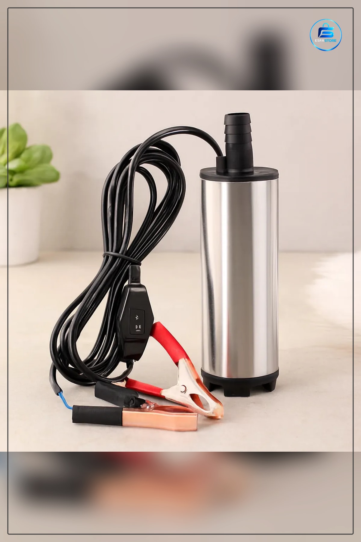Oto Pompa 12V 51mm Mini Akaryakıt Pompası Benzin Dizel Transfer DC Kompakt Kullanışlı