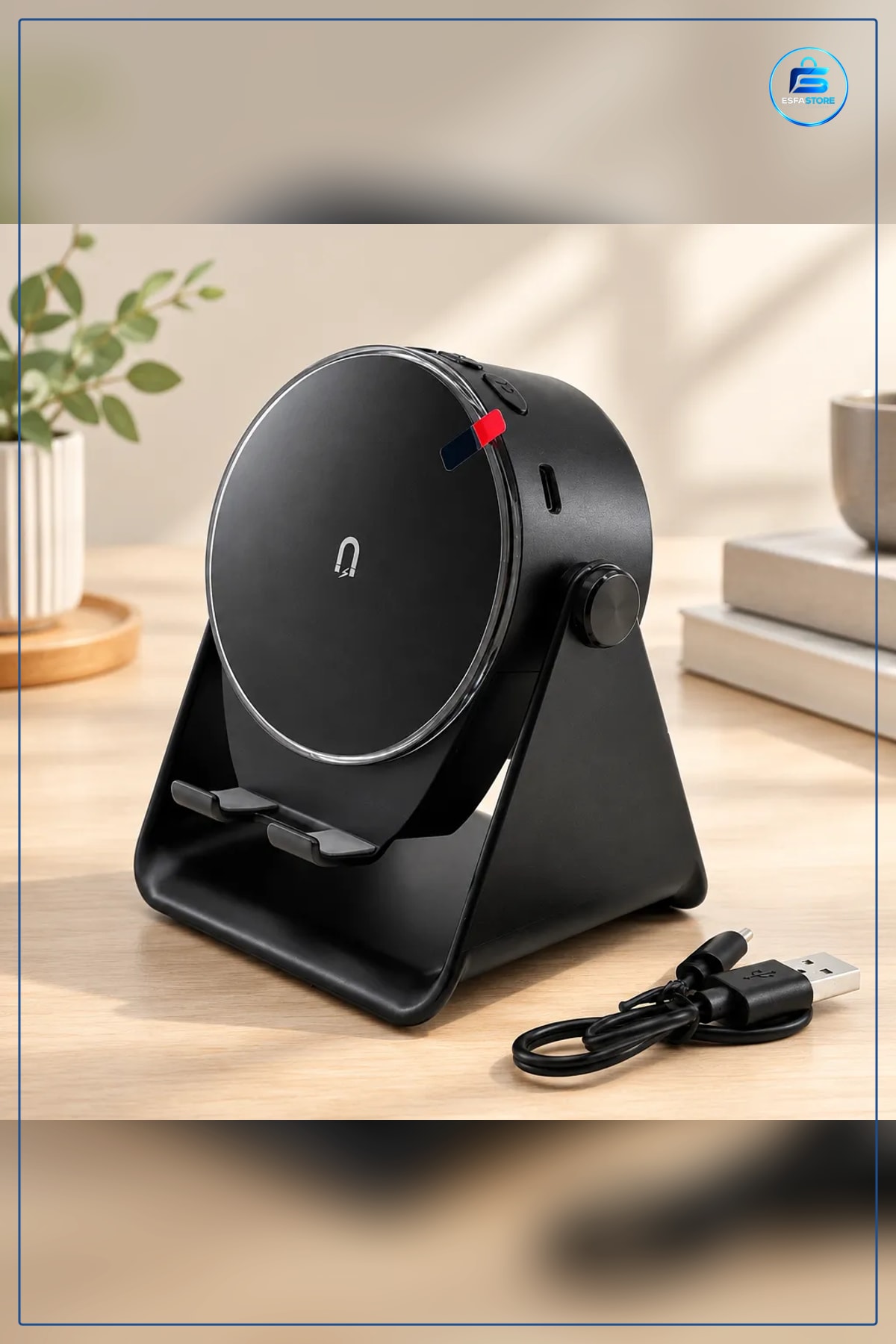 Bluetooth Hoparlör Soundpad 5W 2000mAh Telefon Standı USB-C Şarjlı Taşınabilir Ses Yükseltici
