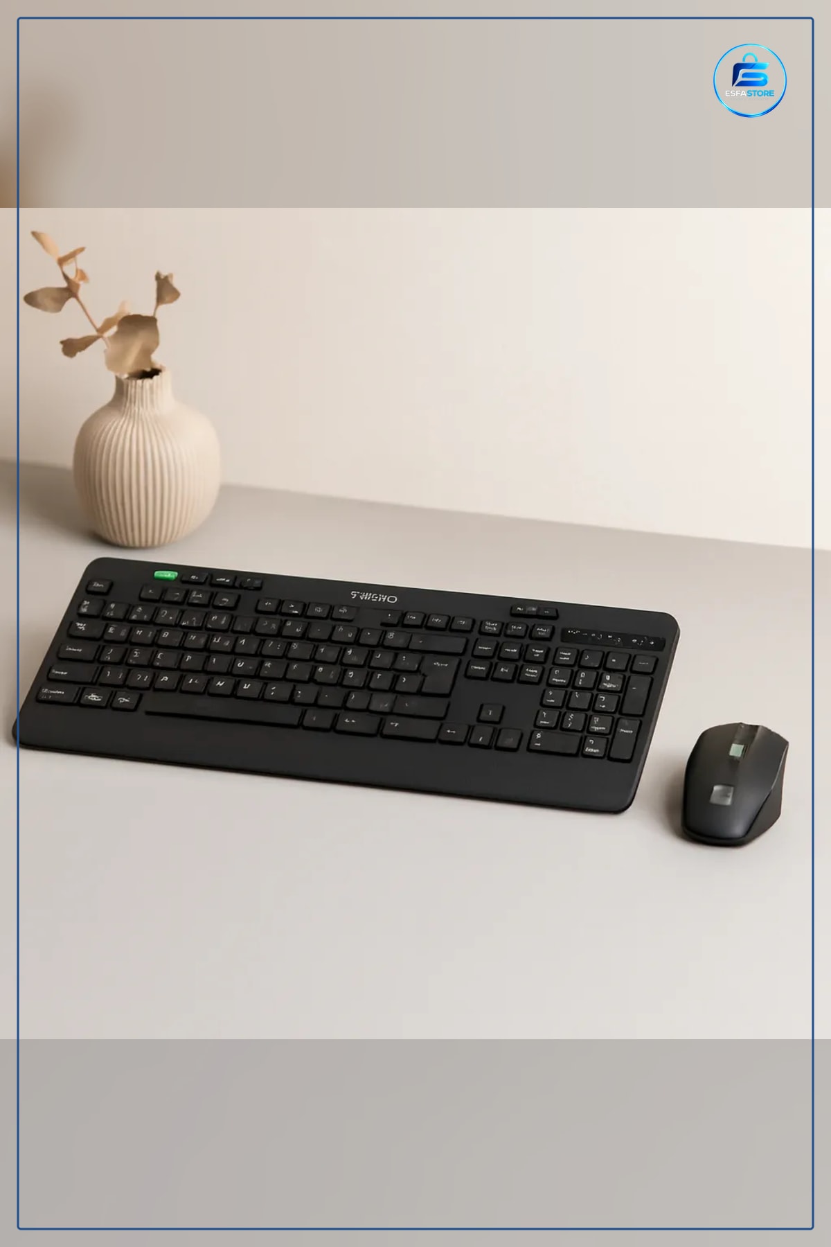 Klavye Mouse Seti Kablosuz USB Sessiz Türkçe Q Nano Alıcılı Ev Ofis Bilgisayar Uyumlu Ergonomik