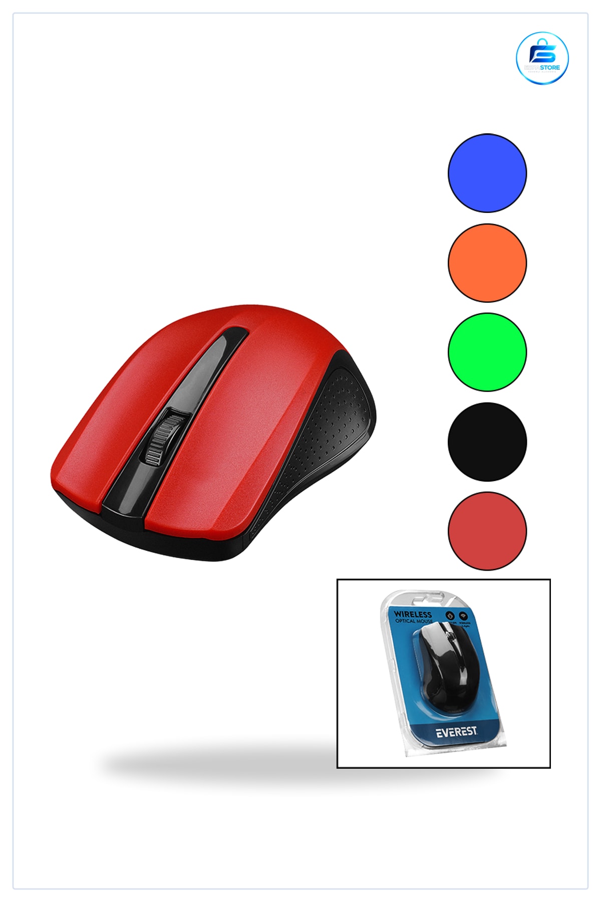 Kablosuz USB Optik Mouse DPI Ergonomik Tak Çalıştır Ofis ve Taşınabilir Kullanım