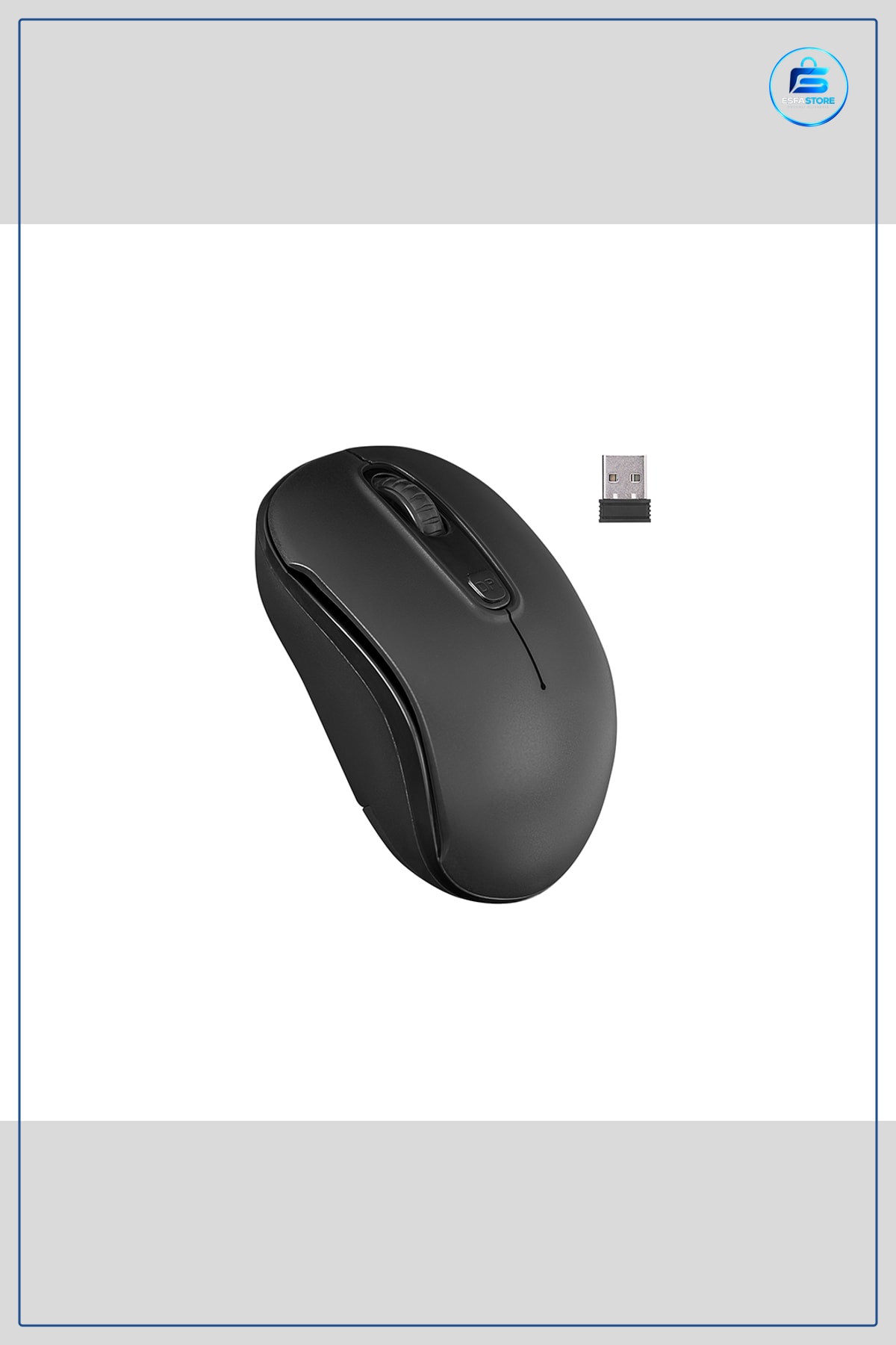 Kablosuz Optik Mouse DPI USB Alıcılı 2.4 GHz Ofis Ev Dizstü Bilgisayar Taşınabilir
