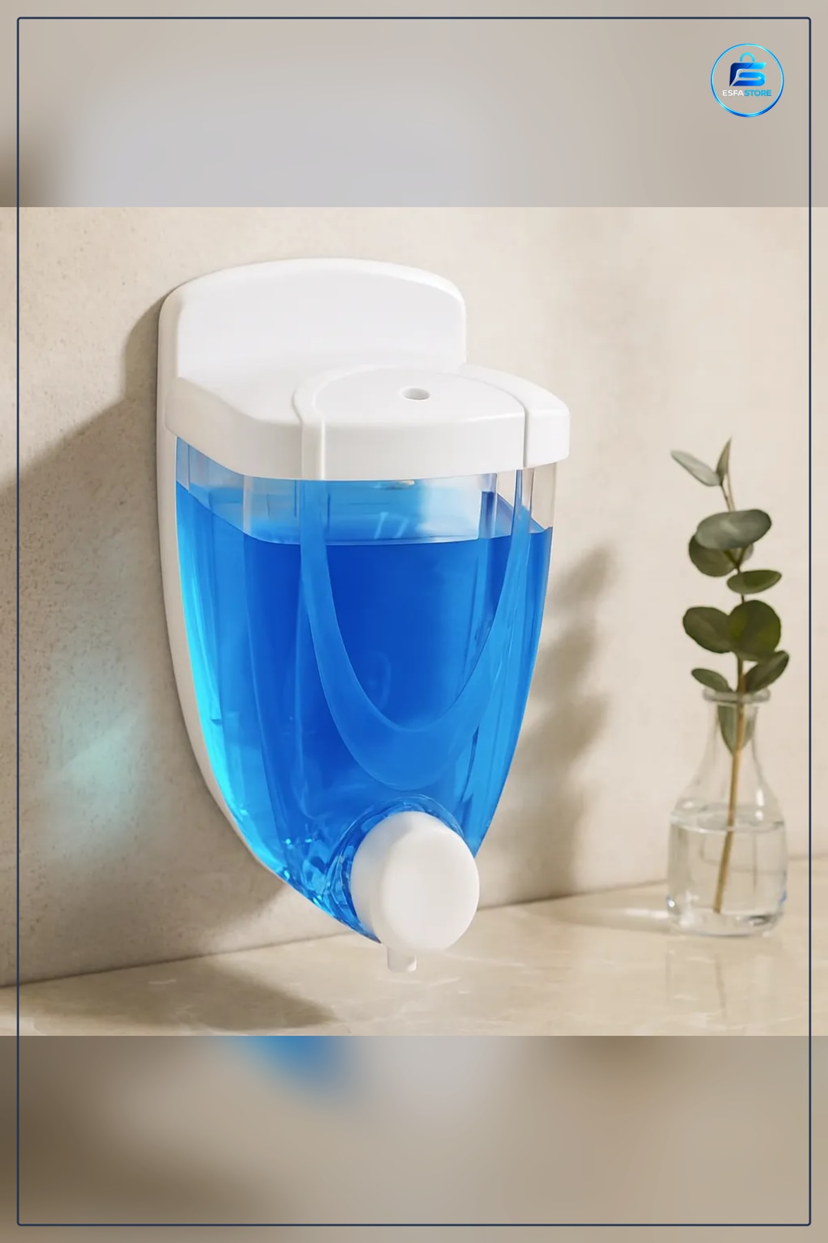 Kilitlemeli Sıvı Sabunluk 350 ml Duvar Tipi Kilitli Pompalı Banyo Mutfak Dispenser Hijyen Ofis Okul