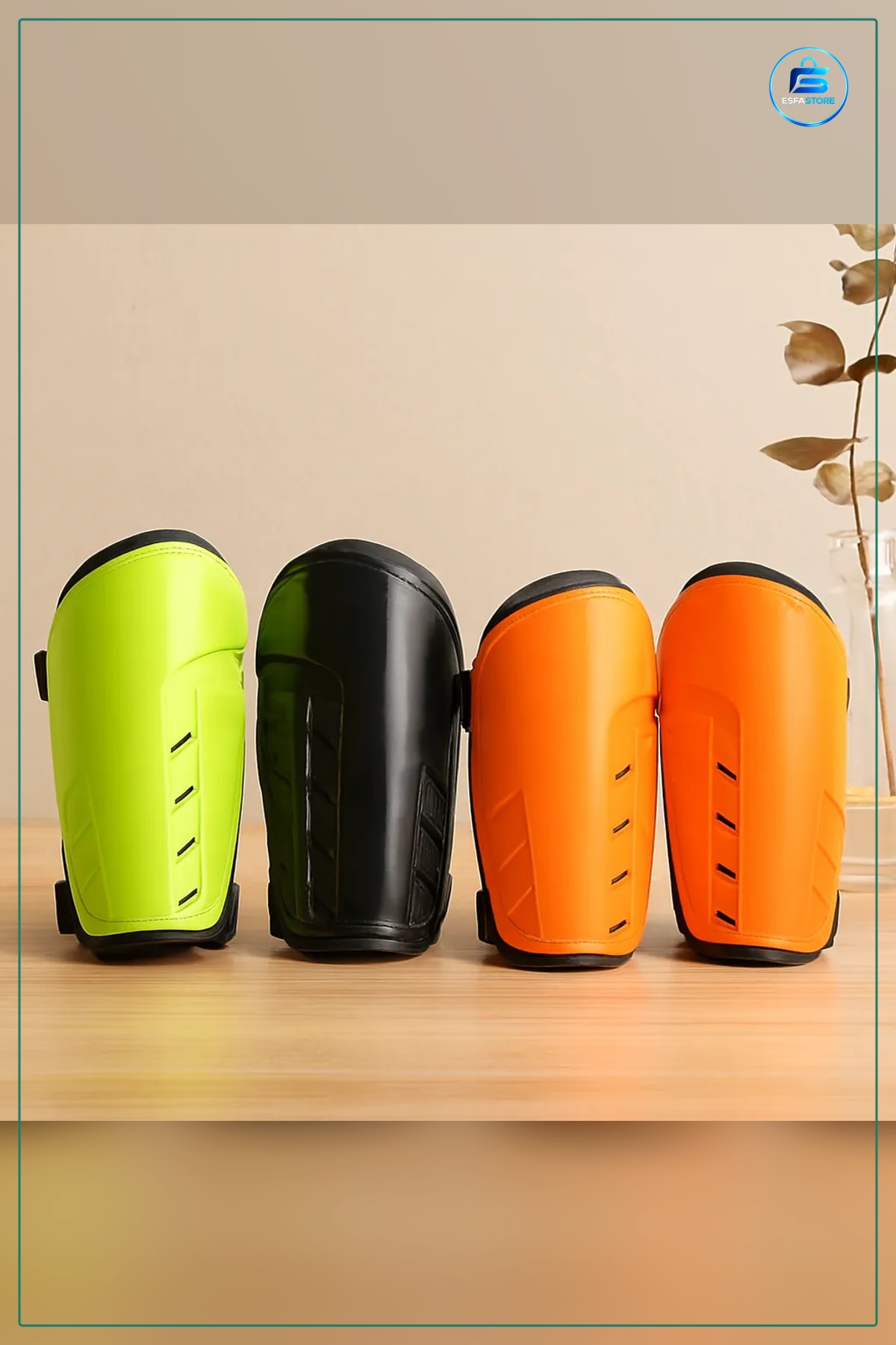 Kaval Koruyucu Futbol Tekmelik Bacak Bileklik Neopren Polyester Esnek Ter Emici Nefes Alabilen