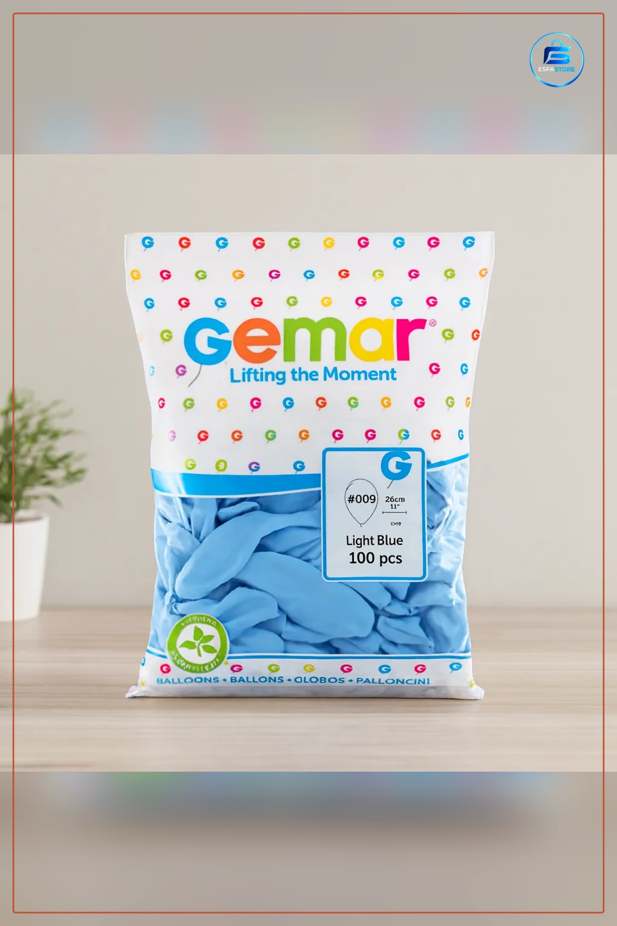 Açık Mavi Latex Balon İnç (26 cm) 100'lü Doğum Günü Parti Düğün Baby Shower Helyum Dekorasyon
