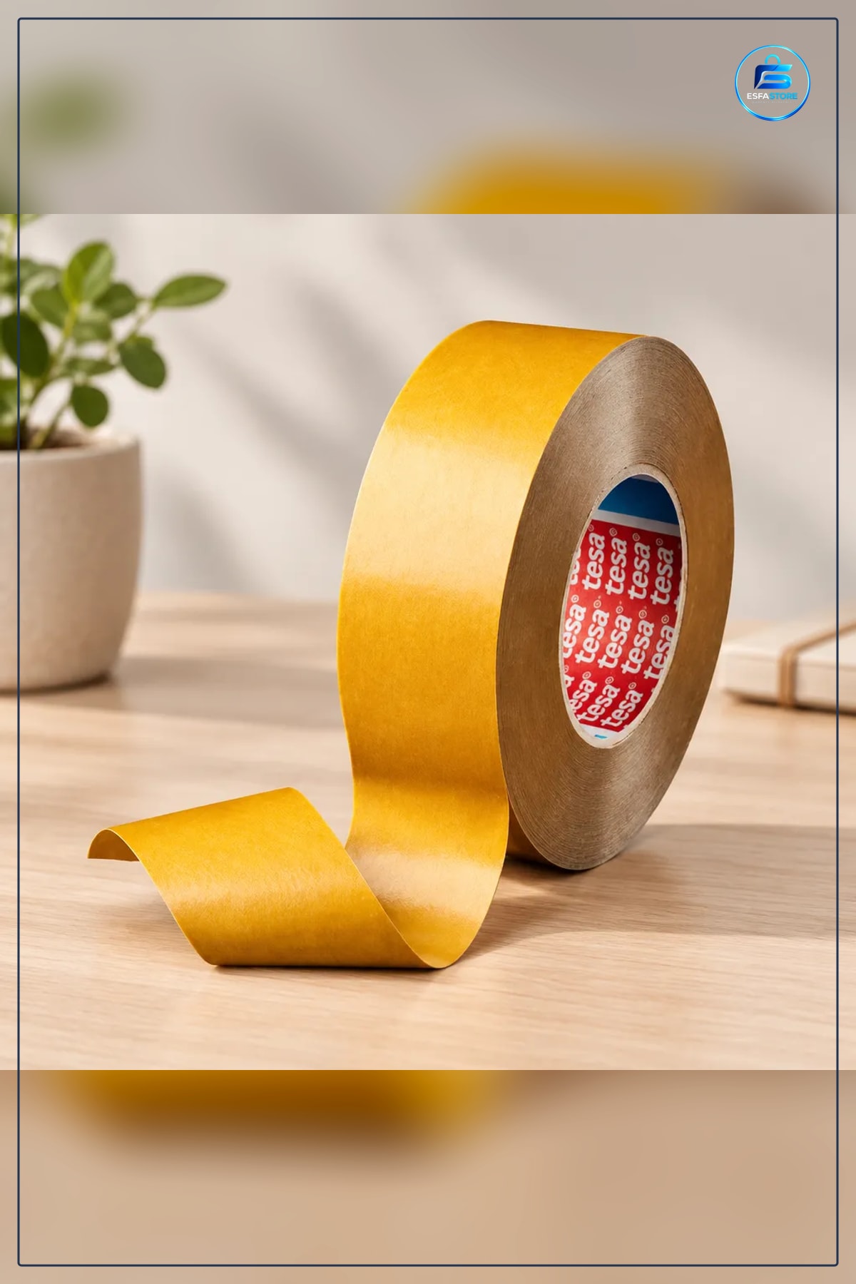 Çift Taraflı Film Bant 48 mm 20 Metre Akrilik Yapıştırıcı Fotoğraf Karton Dekorasyon Ev Ofis