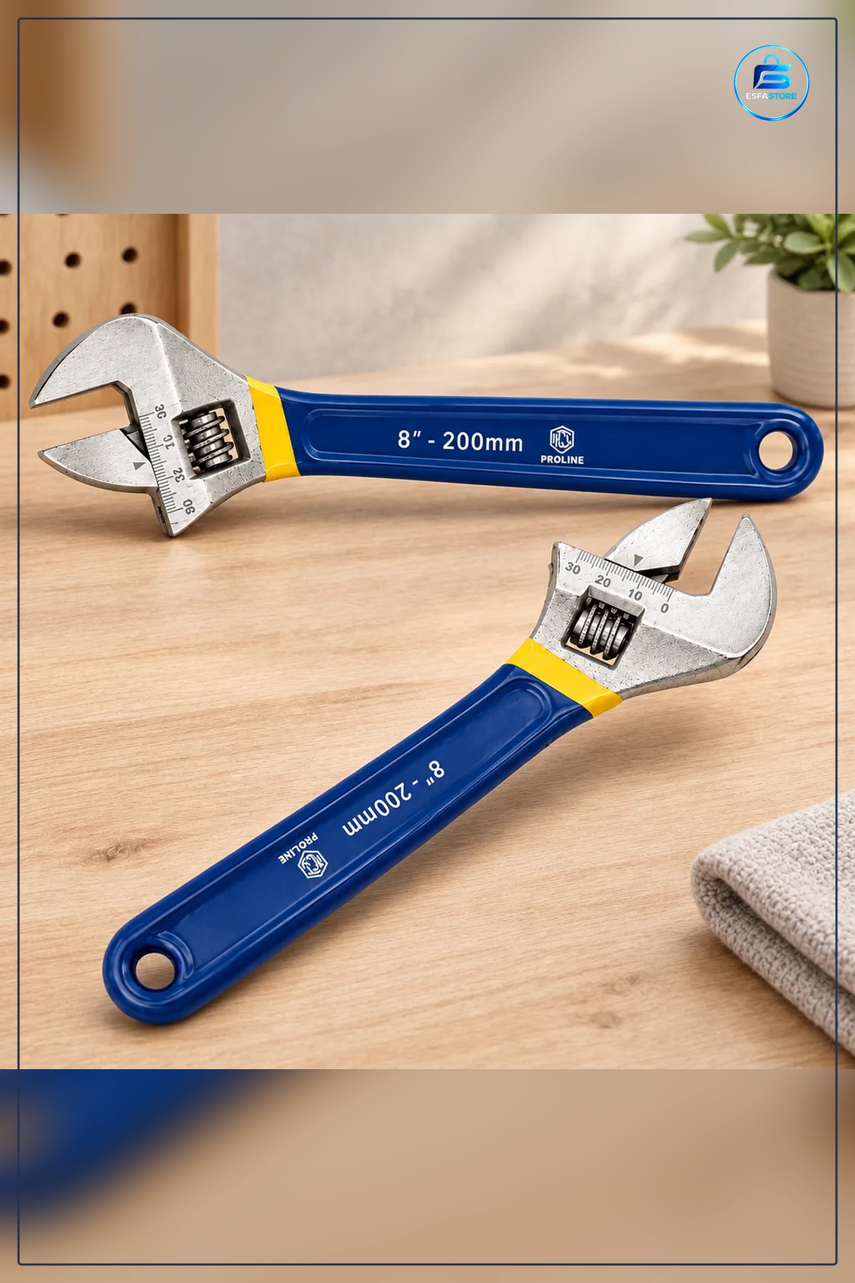 Kurbağacık Anahtar 200x24 mm 8 inç Yüksek Karbon Çelik Tesisat Otomotiv Ev Tamiri