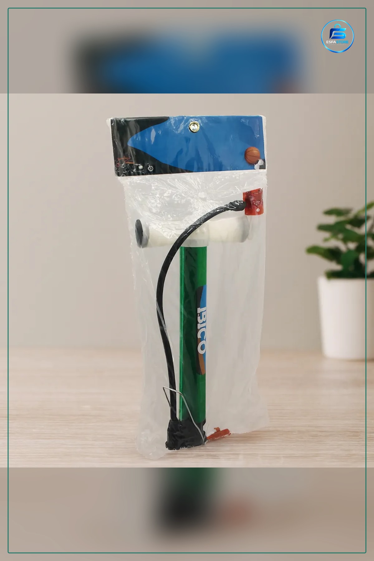 El Pompası 30 cm Metal Gövdeli Top Bisiklet Motor Şişirme Hafif Taşınabilir Kompakt