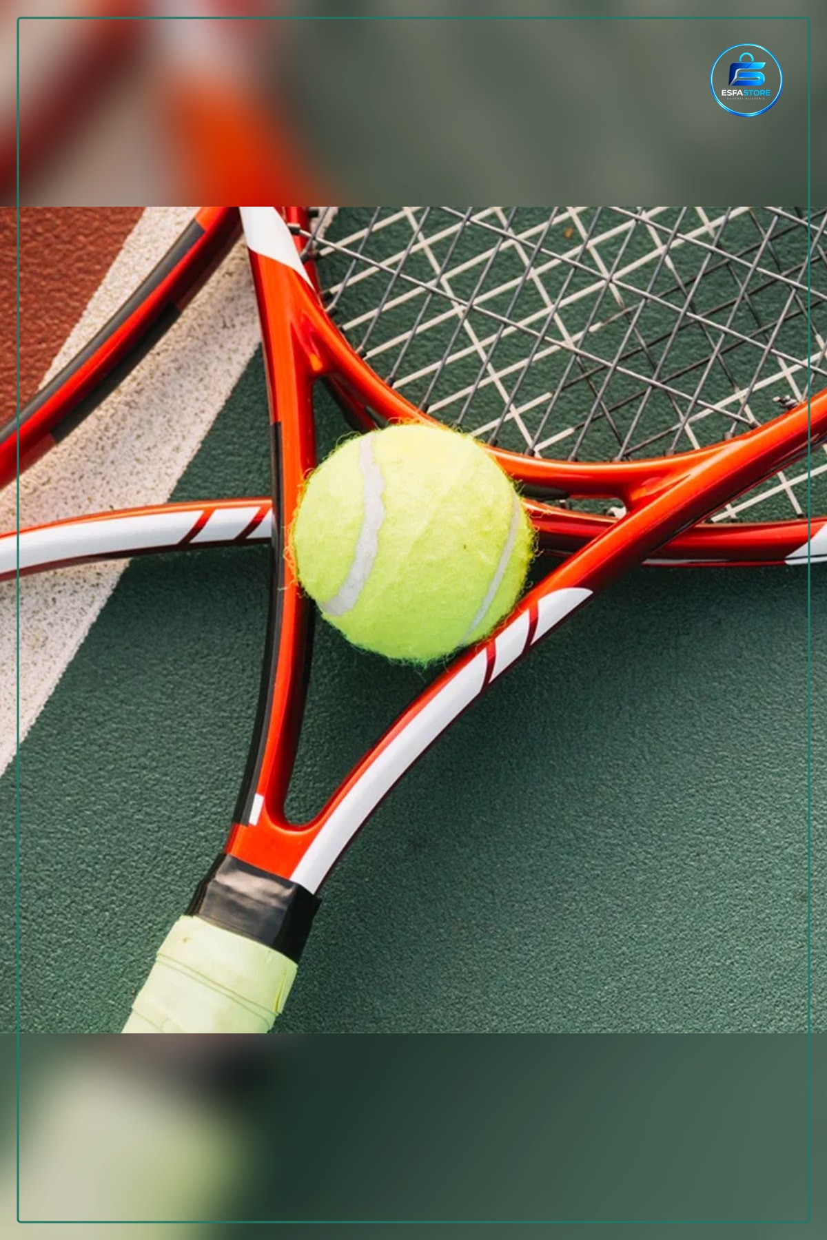 Tenis Kort Topu Kauçuk Çekirdekli Keçe Kaplamalı Antrenman Maç Rekreasyonel Oyun İyi Kontrol