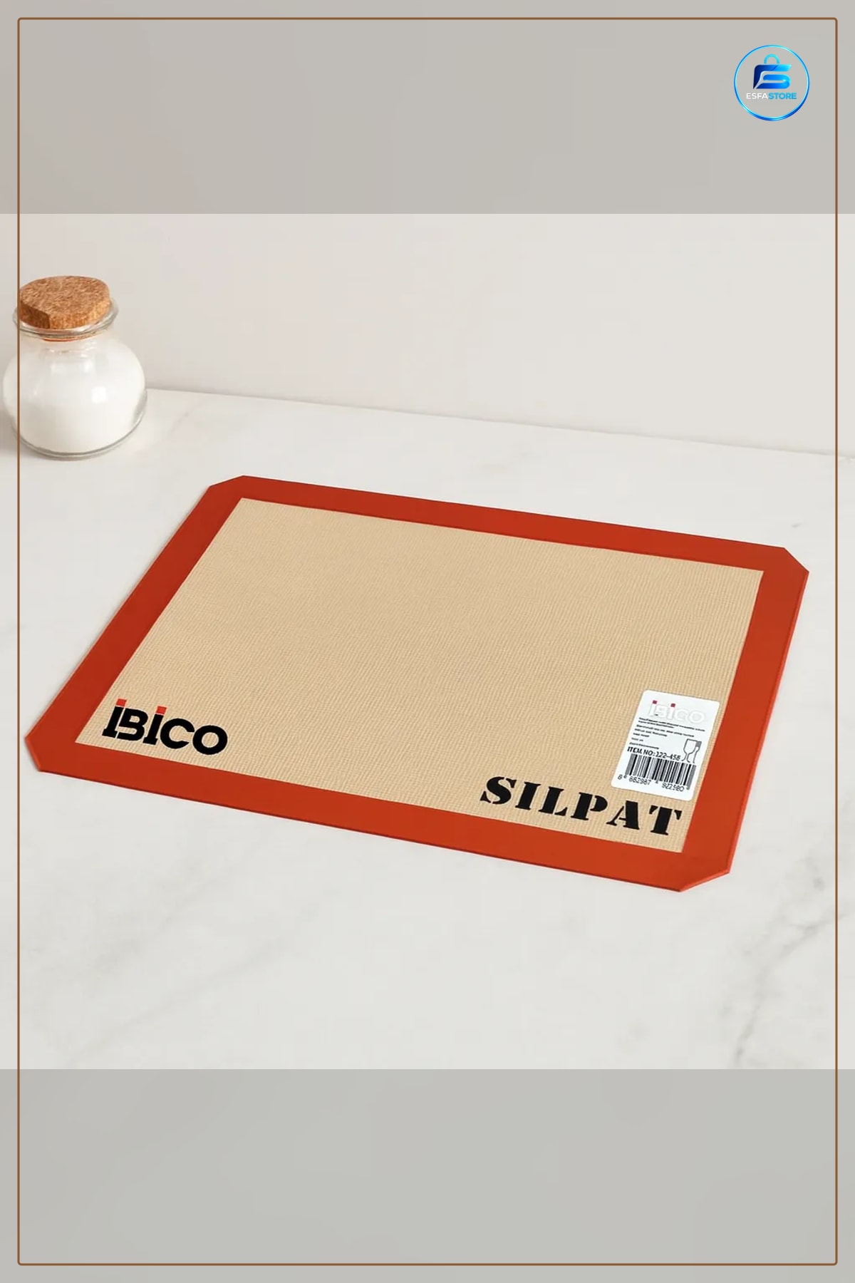Silikon Fırın Pişirme Matı 30x40 cm Gıda Sınıfı Yapışmaz Kurabiye Kek Hamur Altlığı Mutfak
