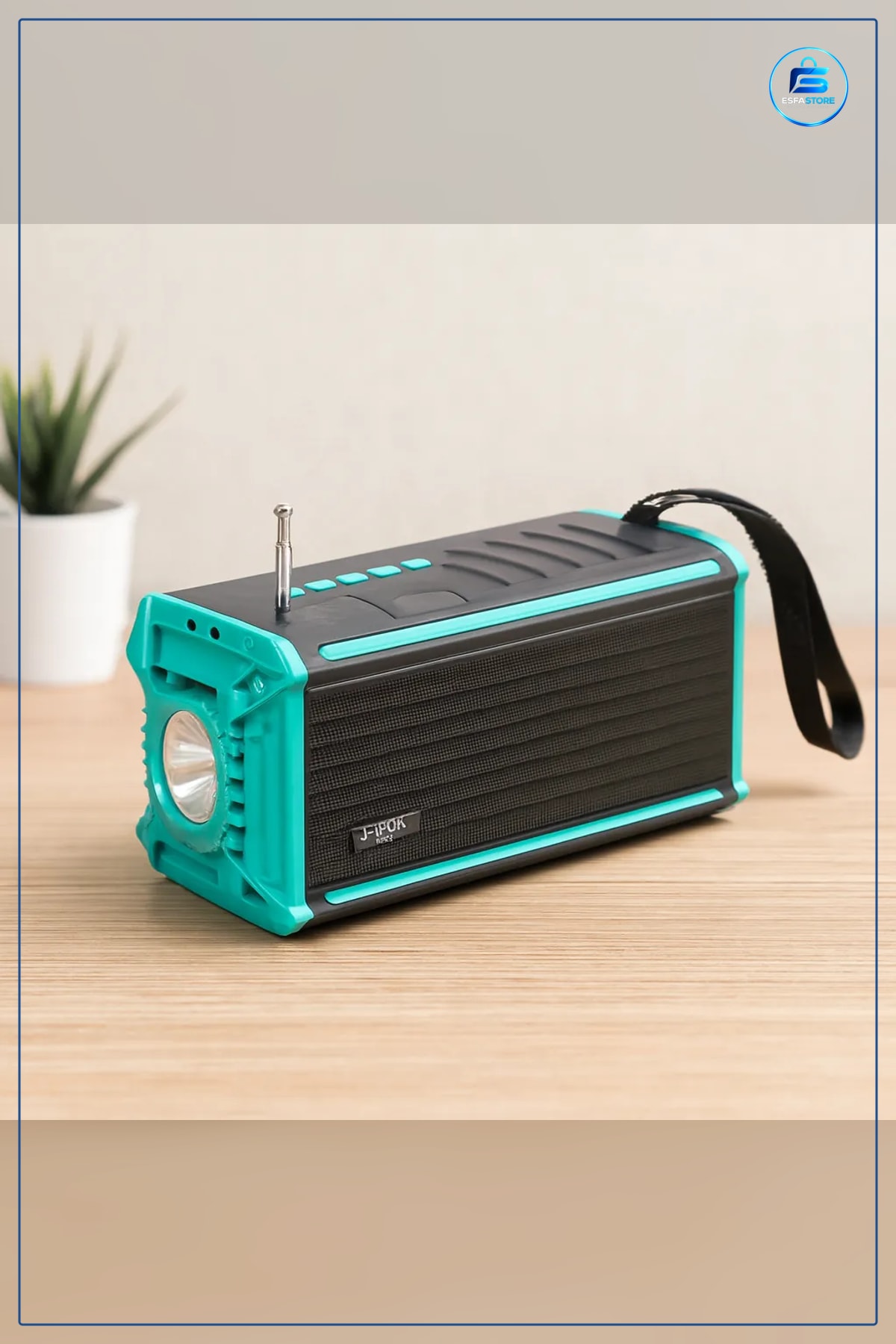 Bluetooth Hoparlör Güneş Enerjili FM Radyo USB TF MP3 Çalar Fenerli Taşınabilir Kamp Dış Mekan
